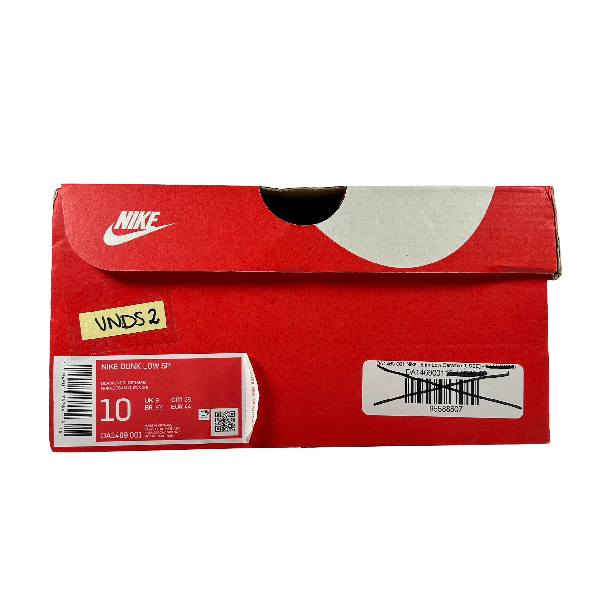 DA1469 001 Nike Dunk Low Ceramic [USED] - 10 M (VNDS2) - Image 6