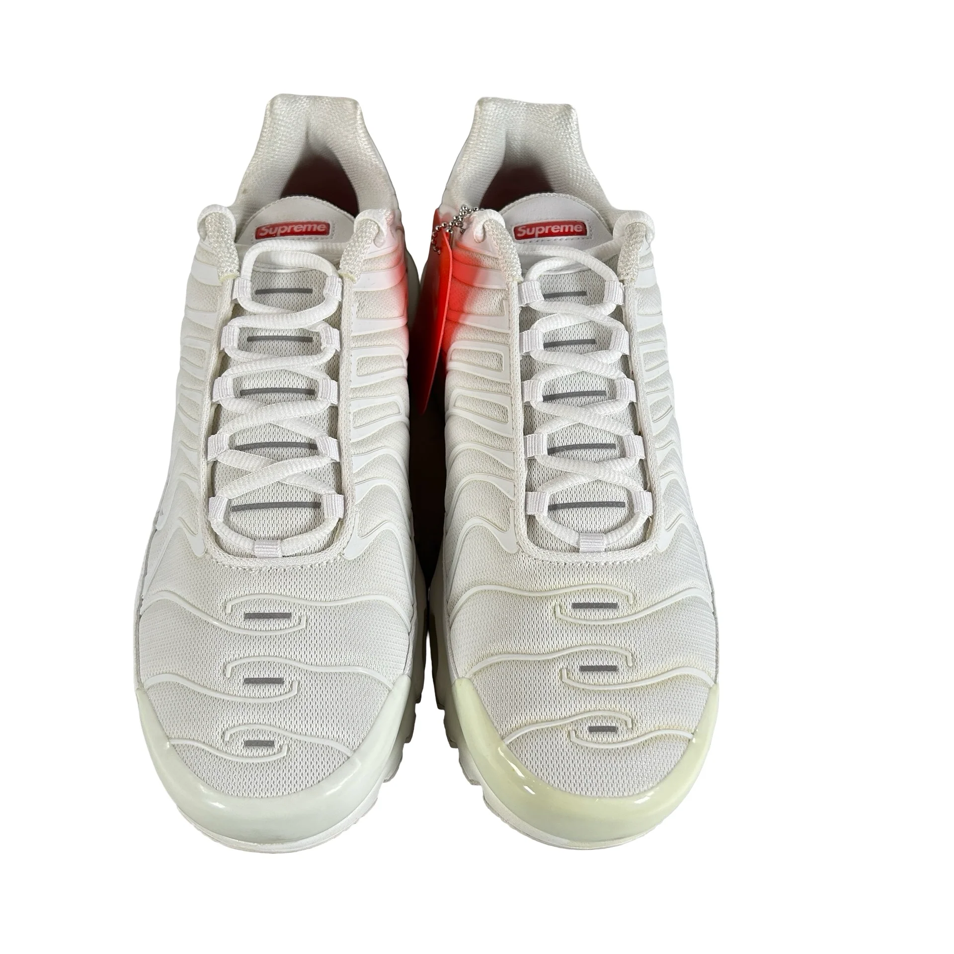 DA1472 100 Nike Air Max Plus Supreme White [CONDITIONAL] - 11 M (Yellowing) - Image 2