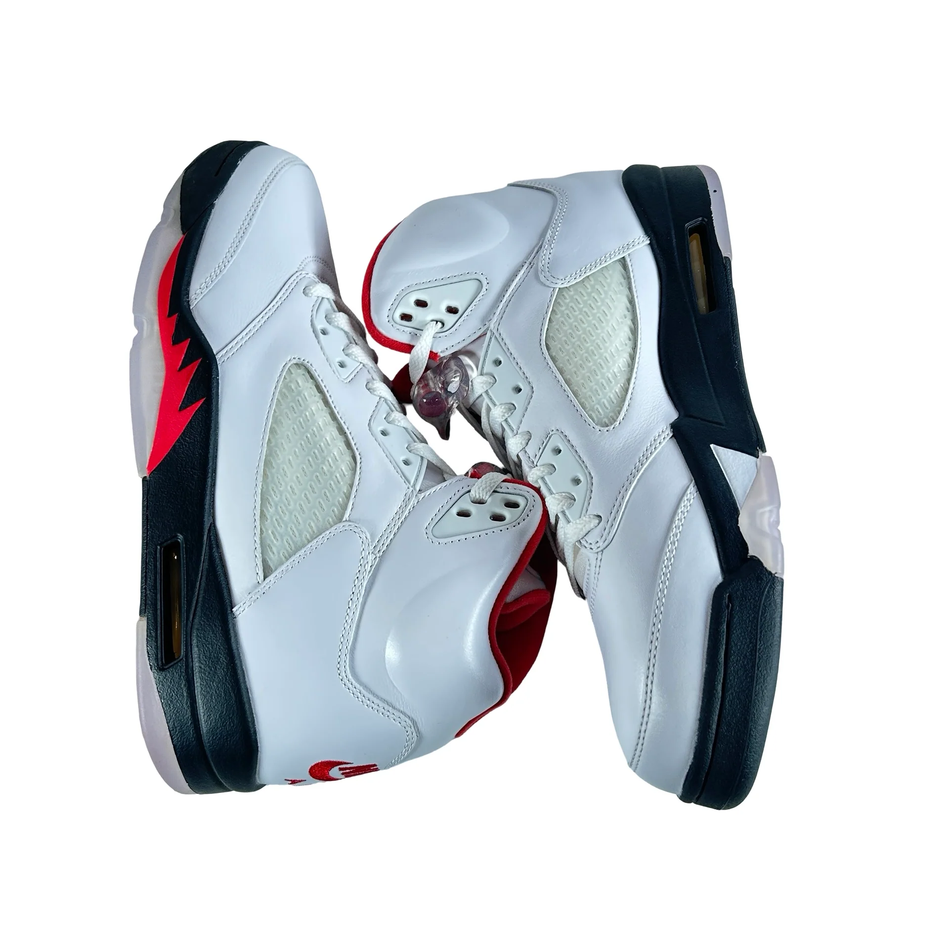 DA1911 102 Jordan 5 Fire Red - 10.5 M (Dye On Soles) - Image 4