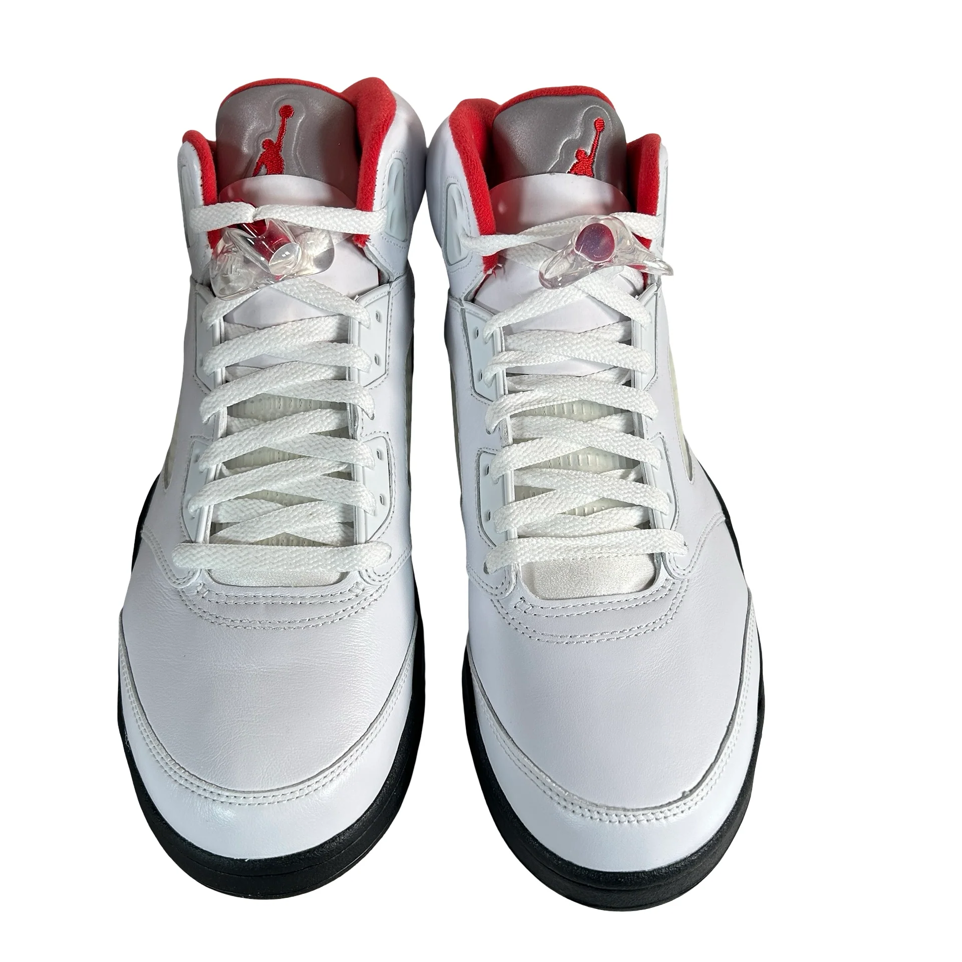 DA1911 102 Jordan 5 Fire Red - 11 M (Yellowing) - Image 2