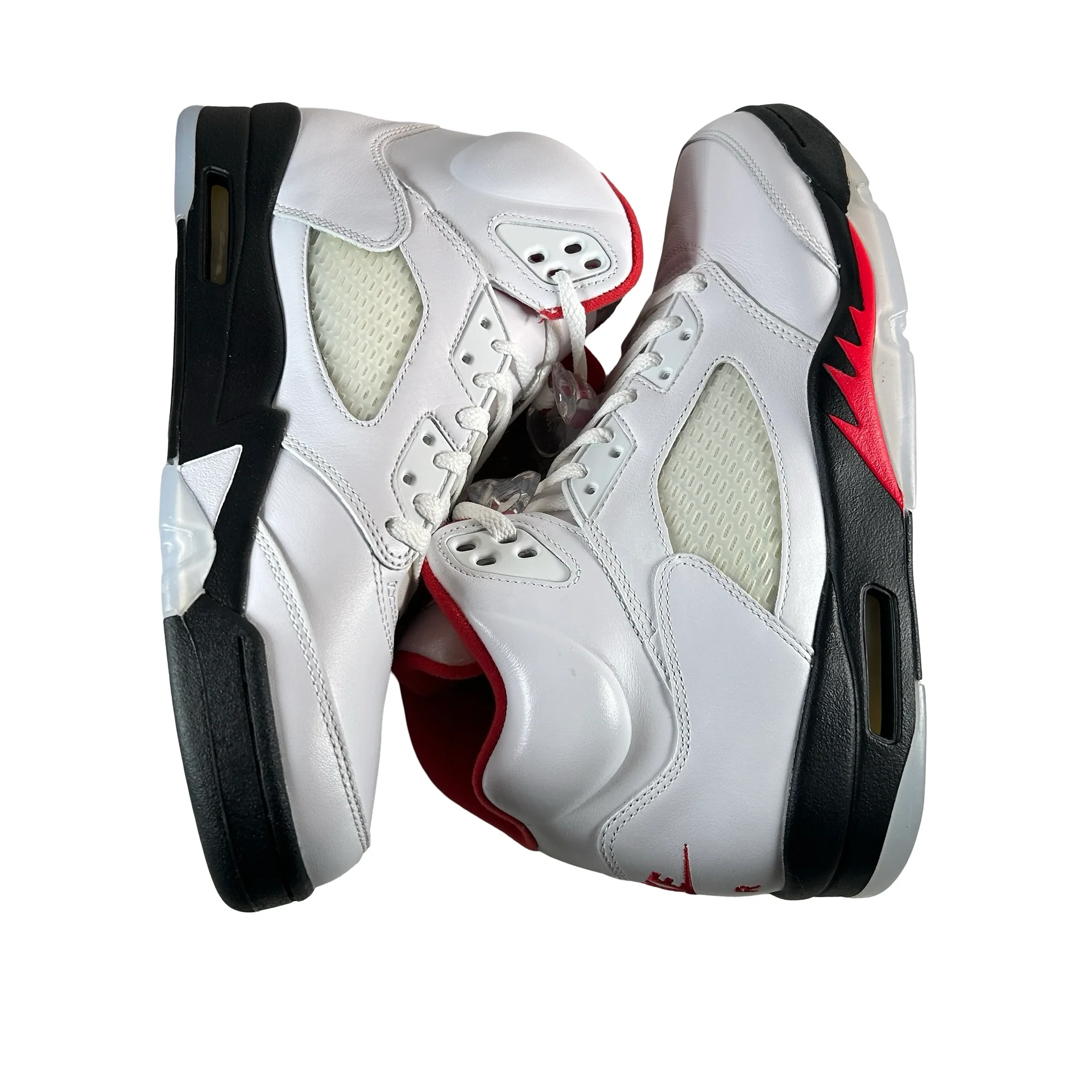 DA1911 102 Jordan 5 Fire Red - 11 M (Yellowing) - Image 5