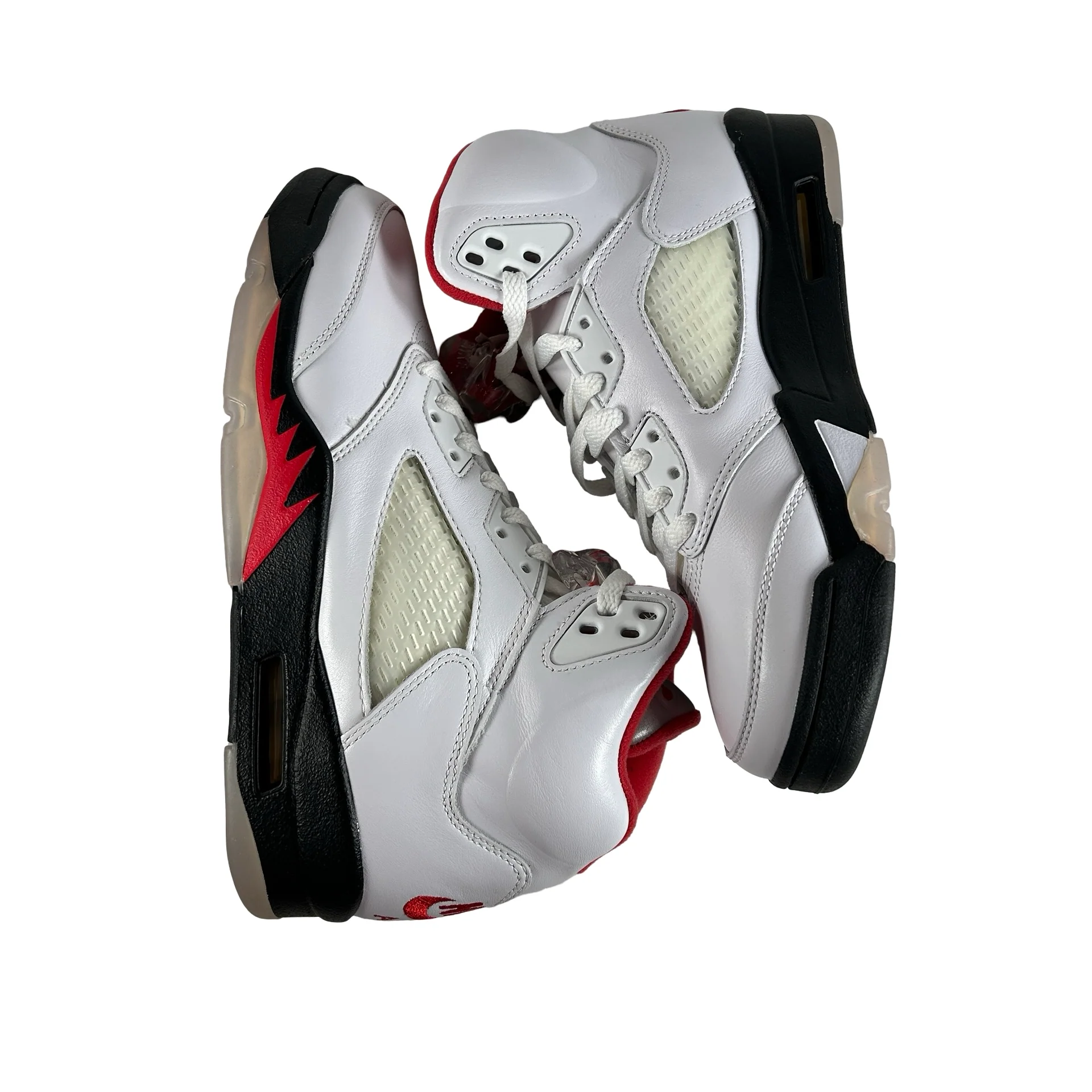 DA1911 102 Jordan 5 Fire Red - 7 M (Yellowing) - Image 4