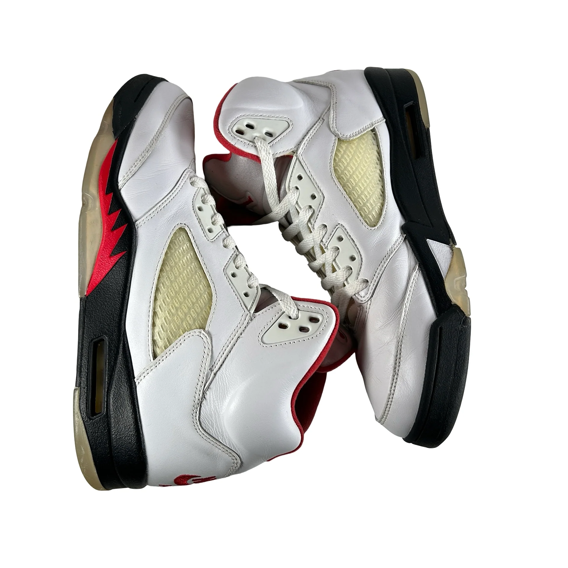 DA1911 102 Jordan 5 Fire Red [USED] - 10.5 M (Used2) (Replace Box2) - Image 4