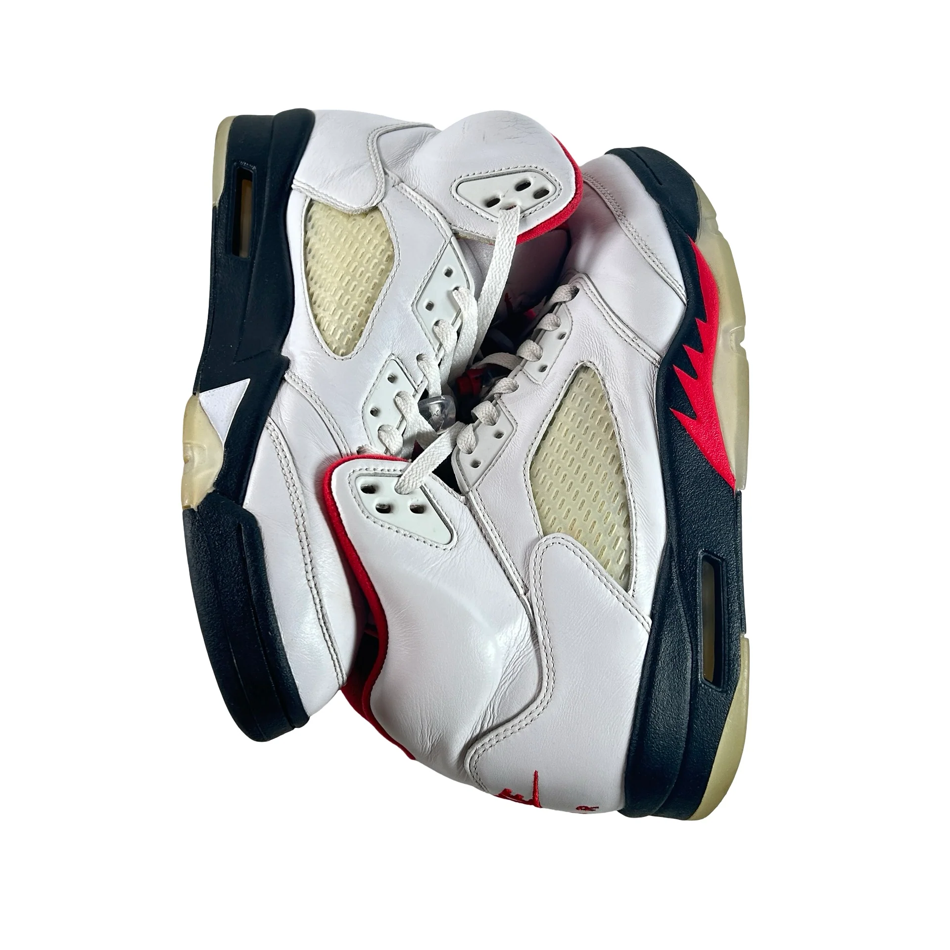 DA1911 102 Jordan 5 Fire Red [USED] - 10 M (Used6) - Image 5