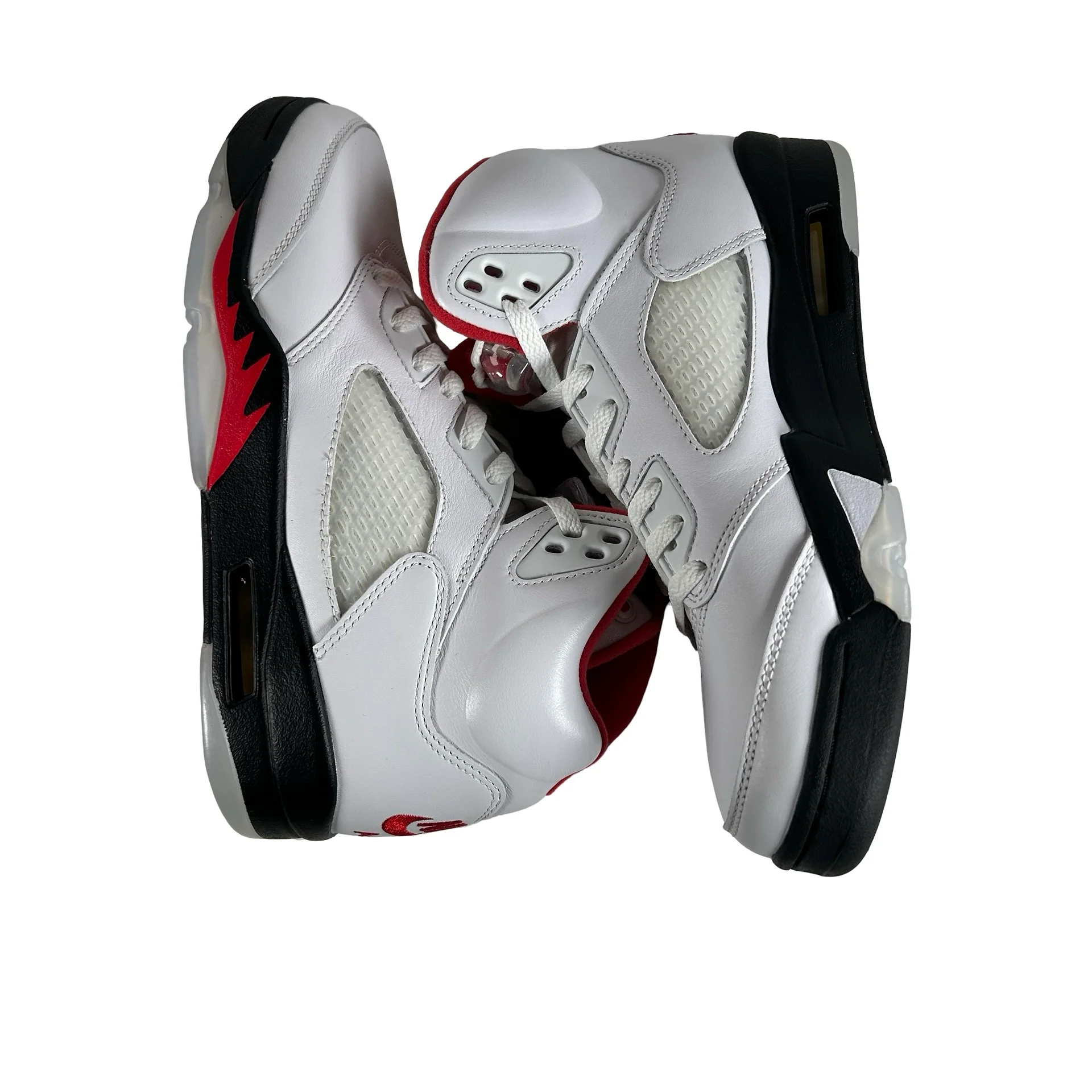 DA1911 102 Jordan 5 Fire Red [USED] - 8.5 M (Used2) - Image 4