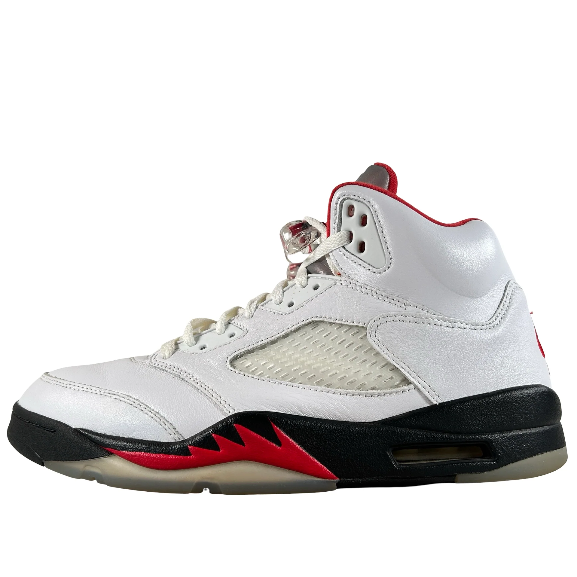 DA1911 102 Jordan 5 Retro Fire Red Silver Tongue (2020) [USED] - 11 M (Used4)