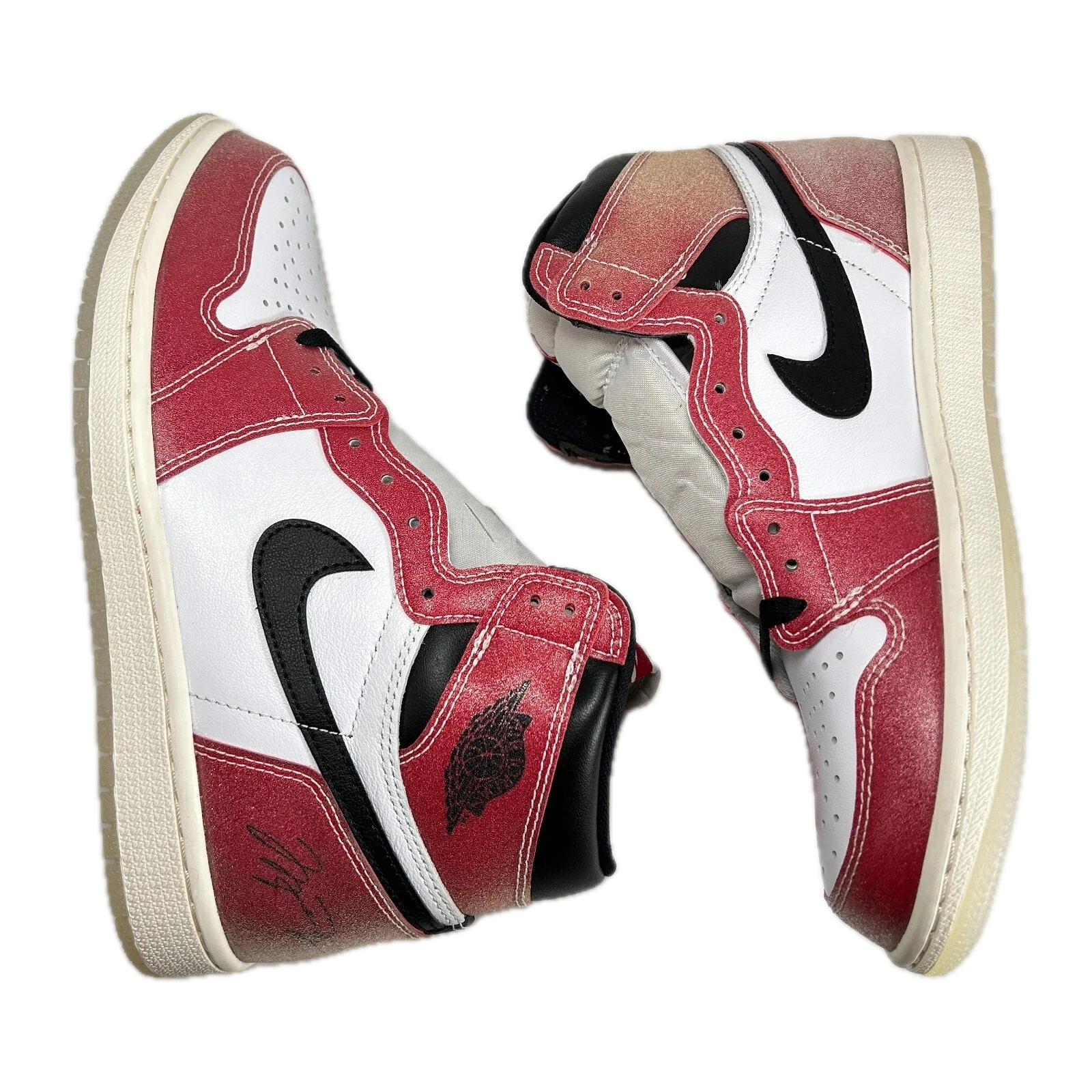 DA2728 100 Jordan 1 Trophy Room - 8 M (Soles Yellowing) (Replace Box) - Image 4