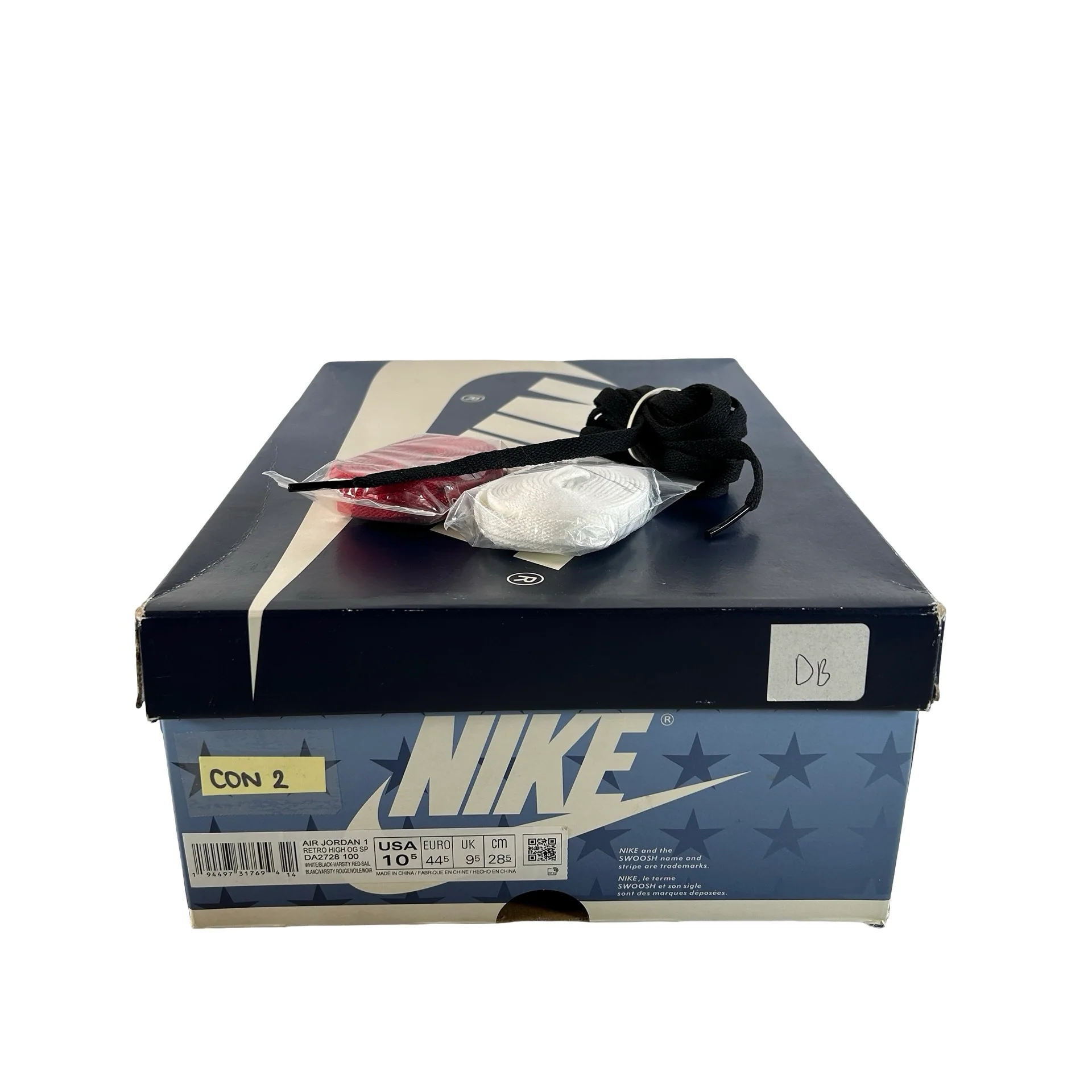DA2728 100 Jordan 1 Trophy Room [CONDITIONAL] - 10.5 M (Yellowing Soles2) - Image 7