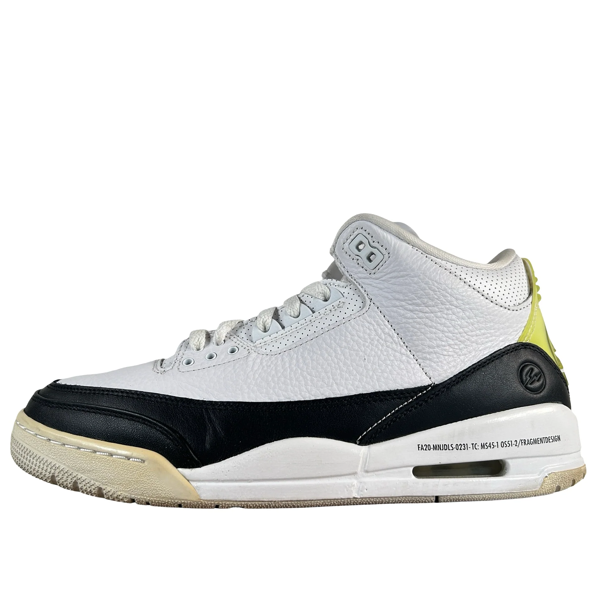 DA3595 100 Jordan 3 Retro Fragment [USED] - 10 M (Used)