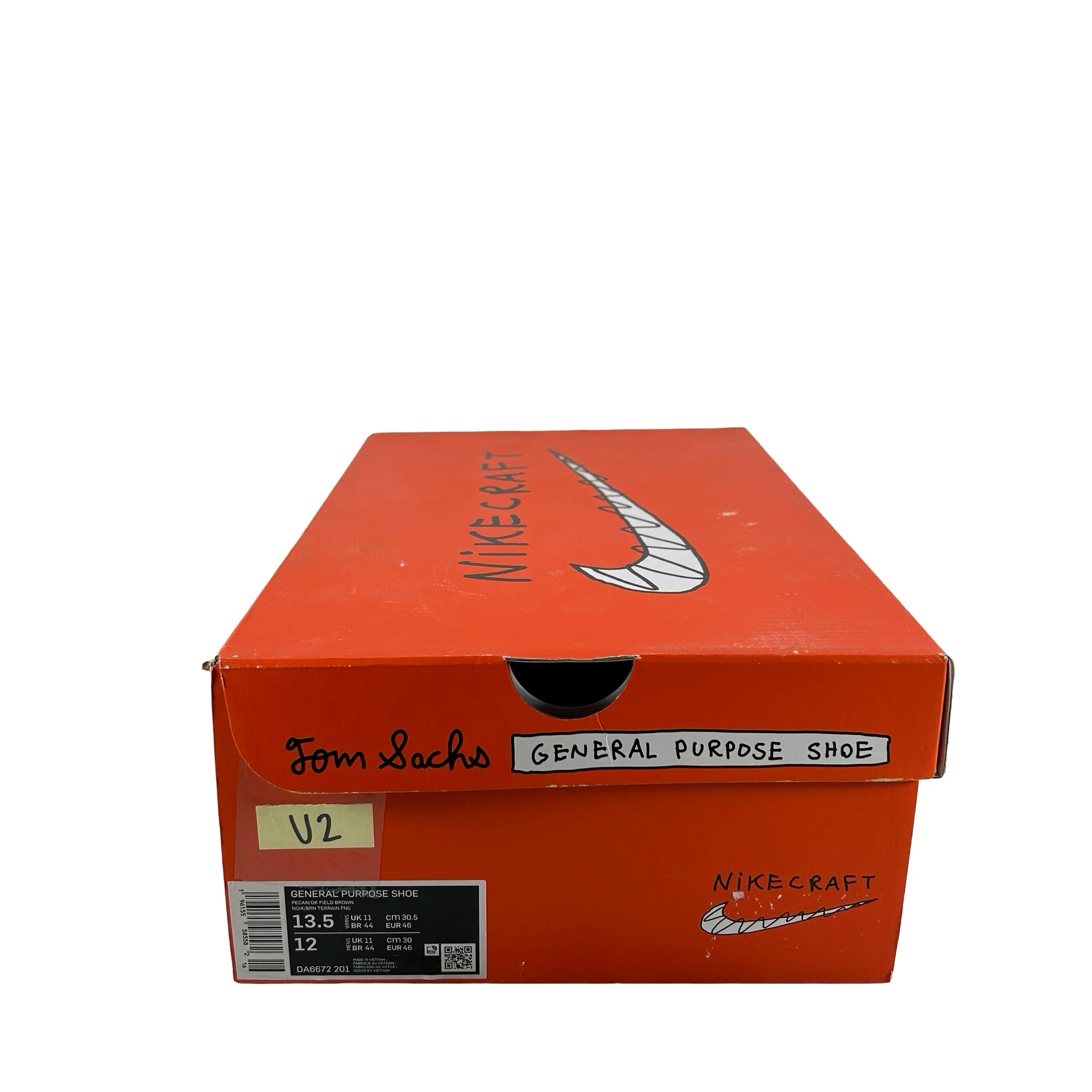 DA6672 201 NikeCraft General Purpose Shoe Tom Sachs Field Brown [USED] - 13.5W (Used2) - Image 7