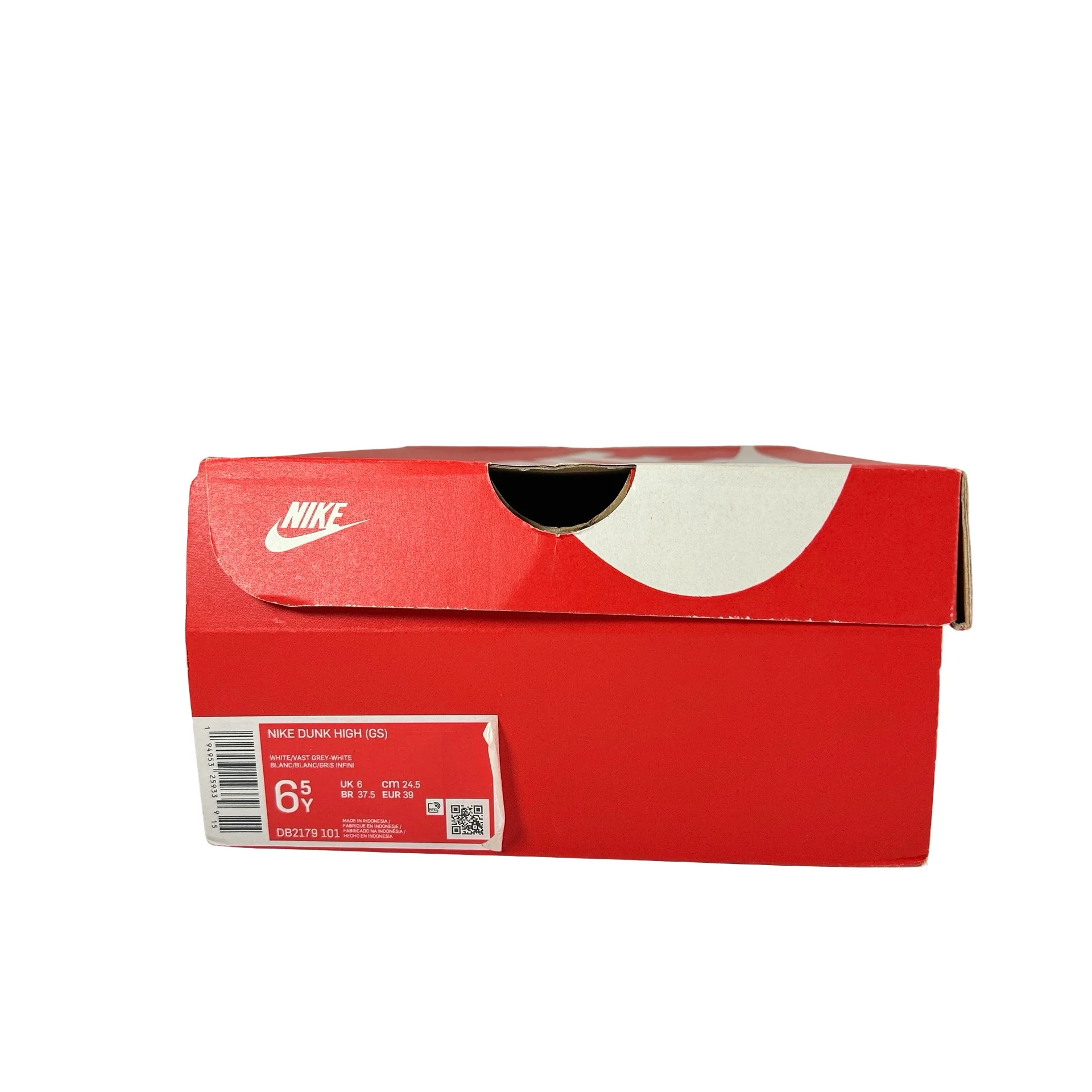 DB2179 101 Nike Dunk High Vast Grey (GS) [USED] - 6.5 Y (Used) - Image 7