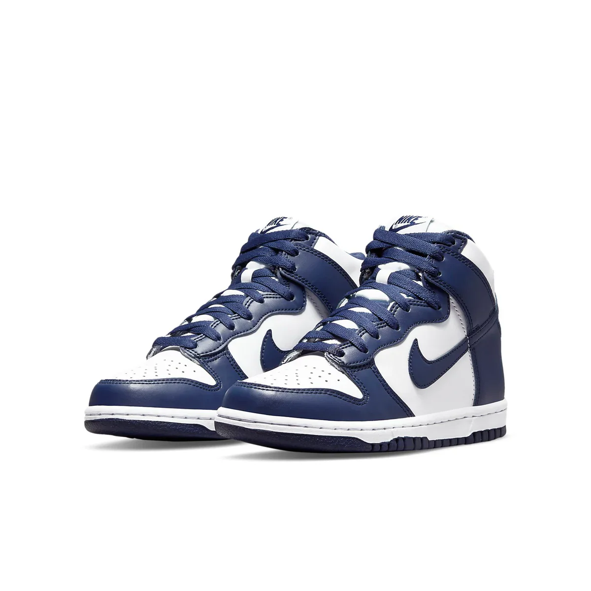 DB2179 104 Nike Dunk High Championship Navy (GS) - Image 3