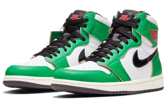 DB4612 300 Jordan 1 Retro High Lucky Green (Women's) [CONDITIONAL] [NO BOX] - Image 3