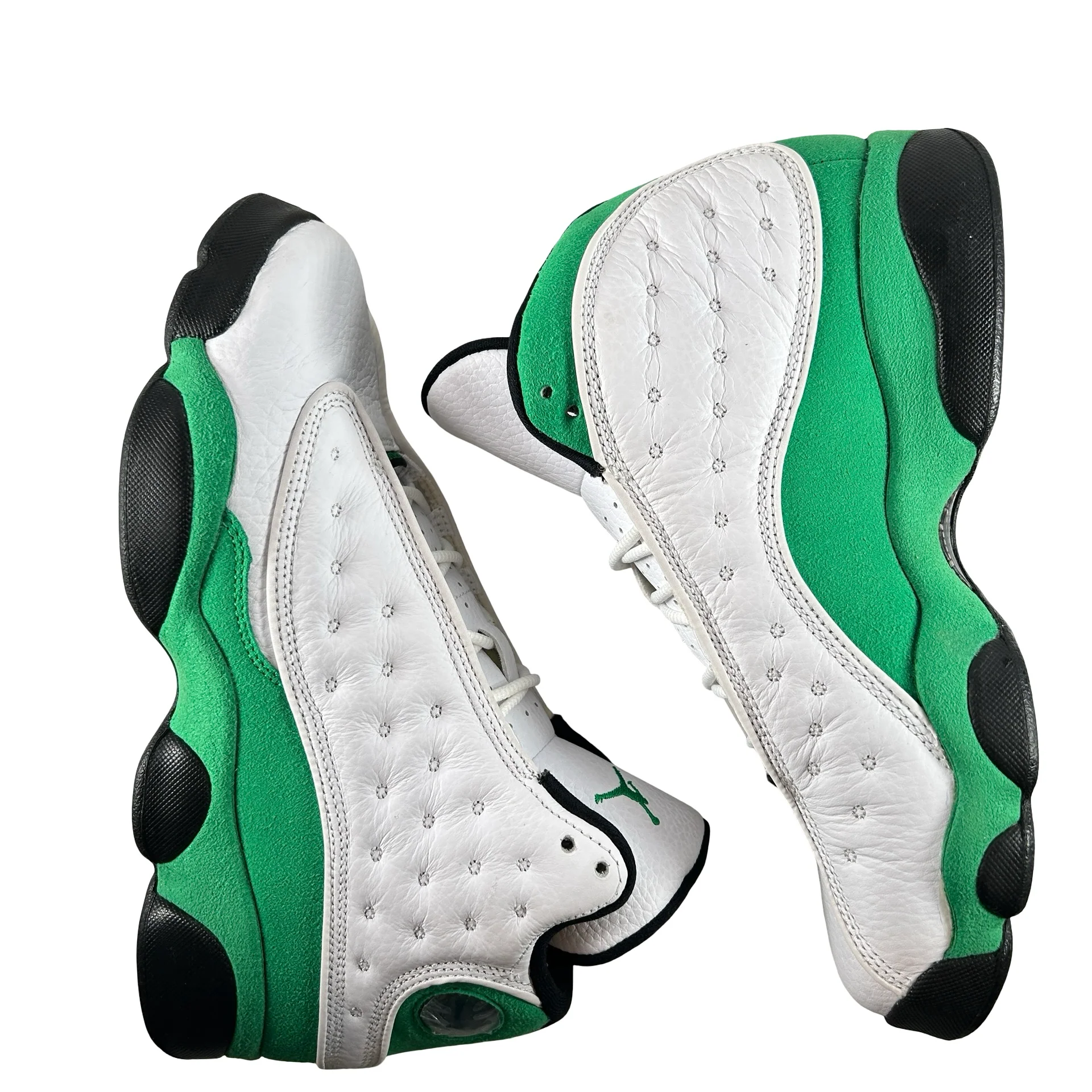 DB6536 113 Jordan 13 Retro White Lucky Green (GS) [USED] - 7 Y (Used) - Image 5