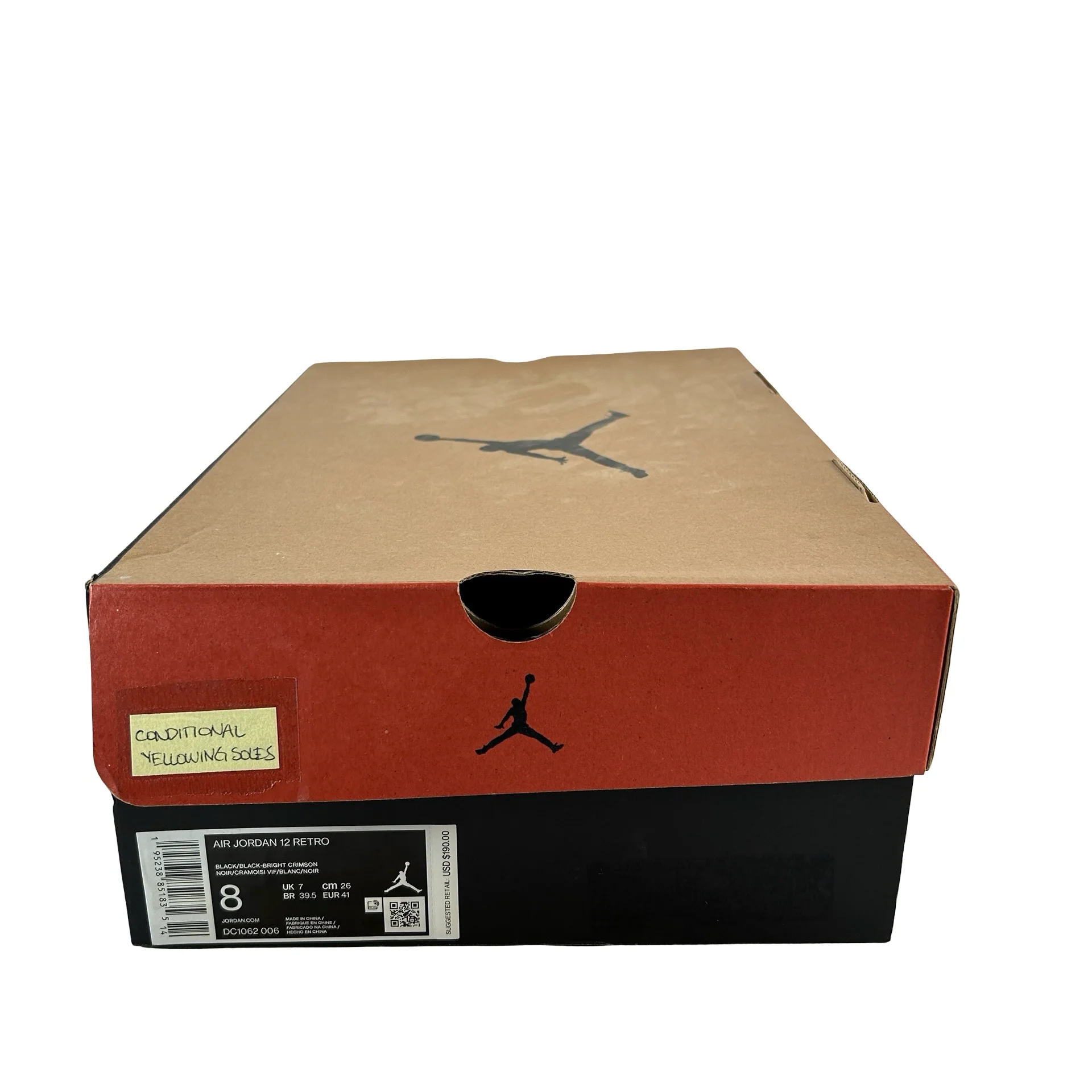 DC1062 006 Jordan 12 Retro Utility [CONDITIONAL] - 8 M (Yellowing Soles) - Image 7