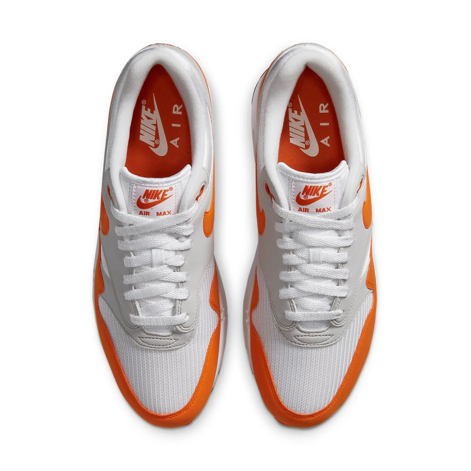 DC1454 101 Nike Air Max 1 Anniversary Orange (2020) - Image 4