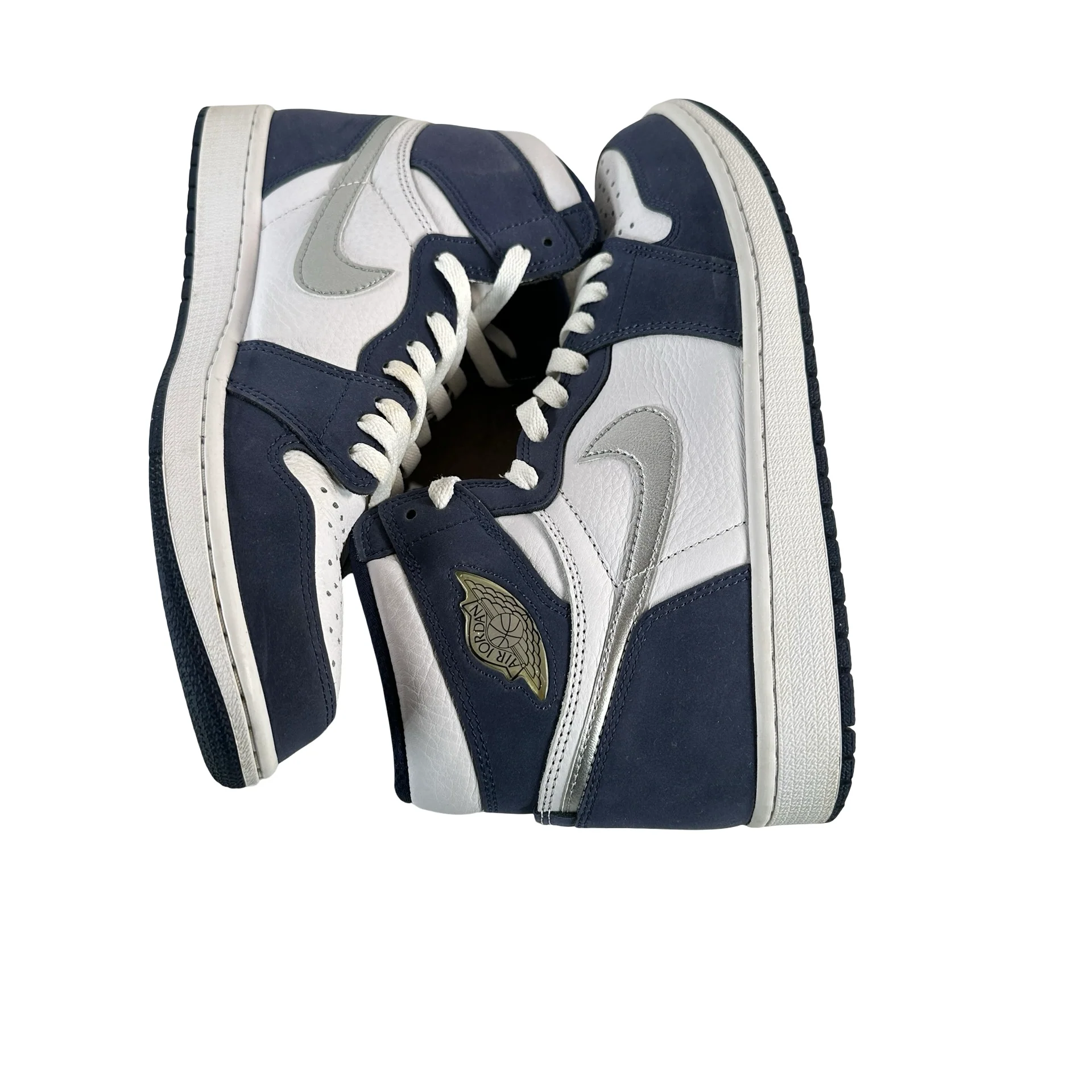 DC1788 100 Jordan 1 Co.JP Midnight Navy 2020 [USED] - 10 M (Used5) - Image 5
