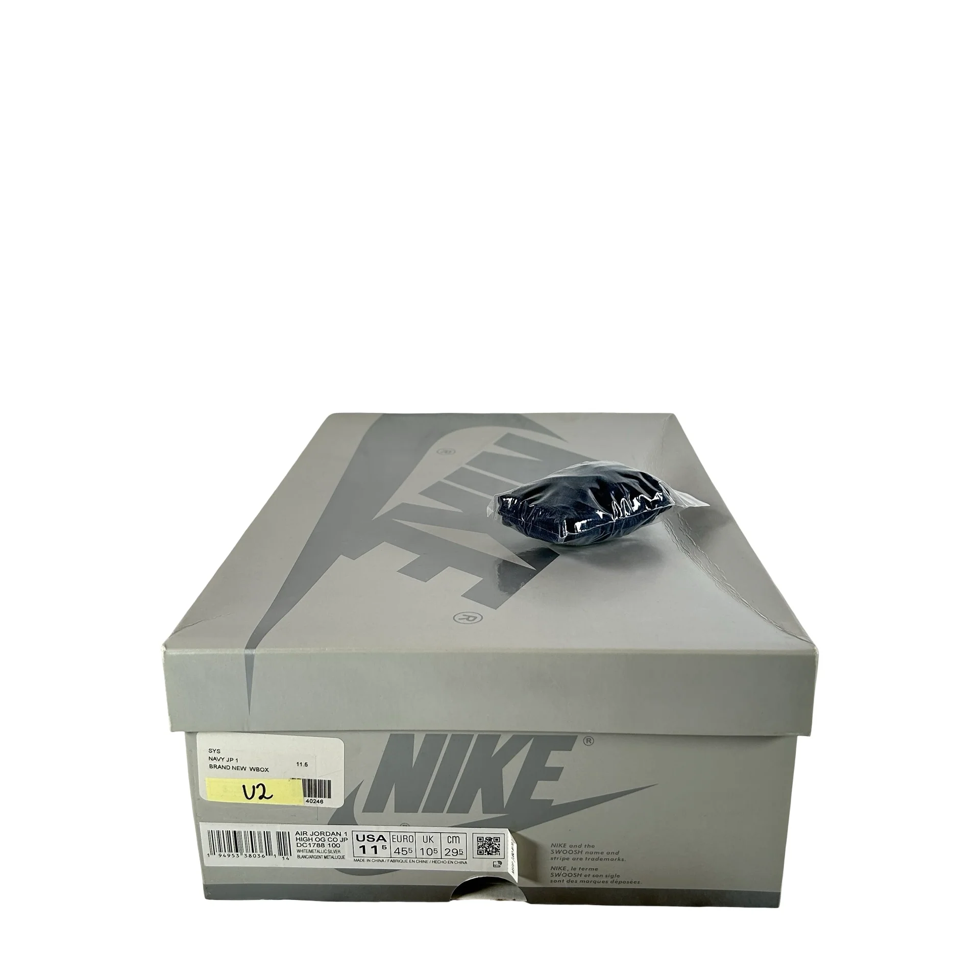 DC1788 100 Jordan 1 Co.JP Midnight Navy 2020 [USED] - 11.5 M (Used2) - Image 7