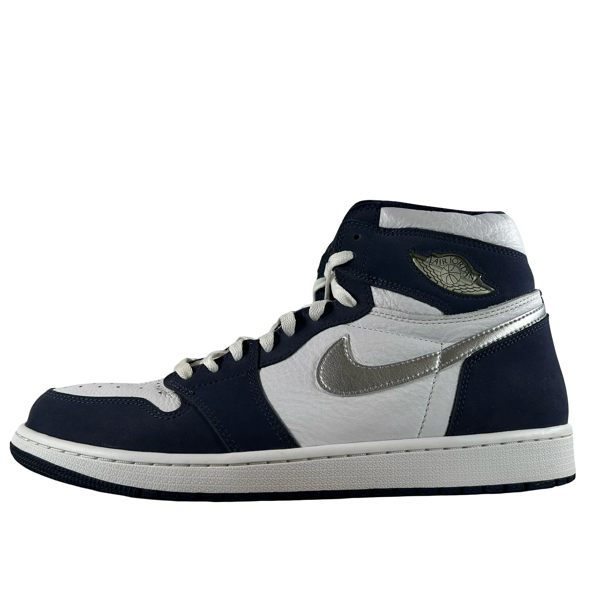 DC1788 100 Jordan 1 Co.JP Midnight Navy 2020 [USED] - 13 M (Used)
