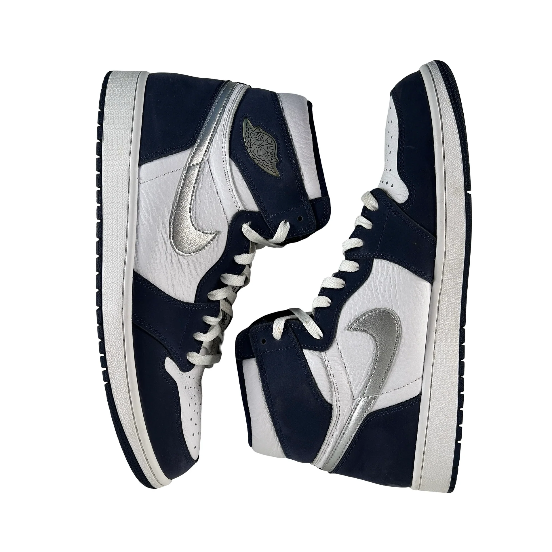 DC1788 100 Jordan 1 Co.JP Midnight Navy 2020 [USED] - 13 M (Used) - Image 4