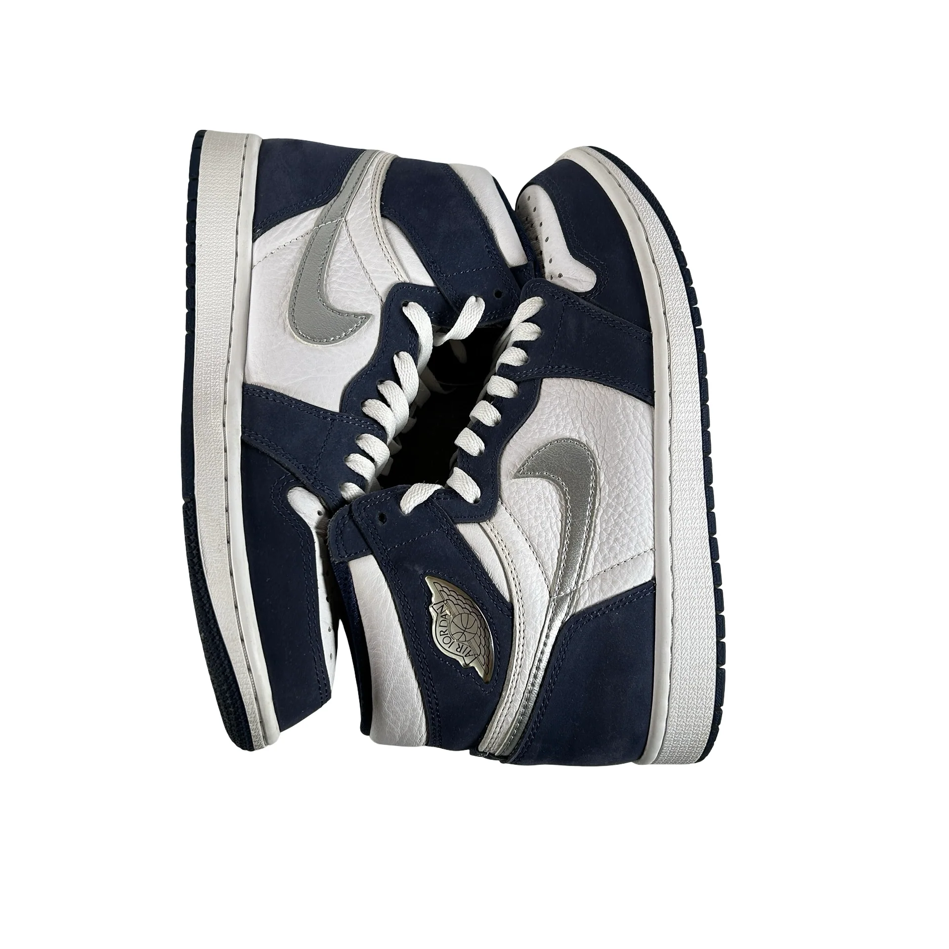 DC1788 100 Jordan 1 Co.JP Midnight Navy 2020 [USED] - 8 M (Used) (Replace Box) - Image 5