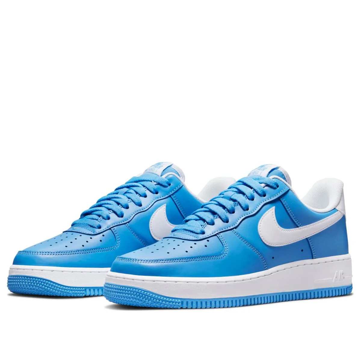 DC2911 400 Nike Air Force 1 Low '07 University Blue White - Image 3