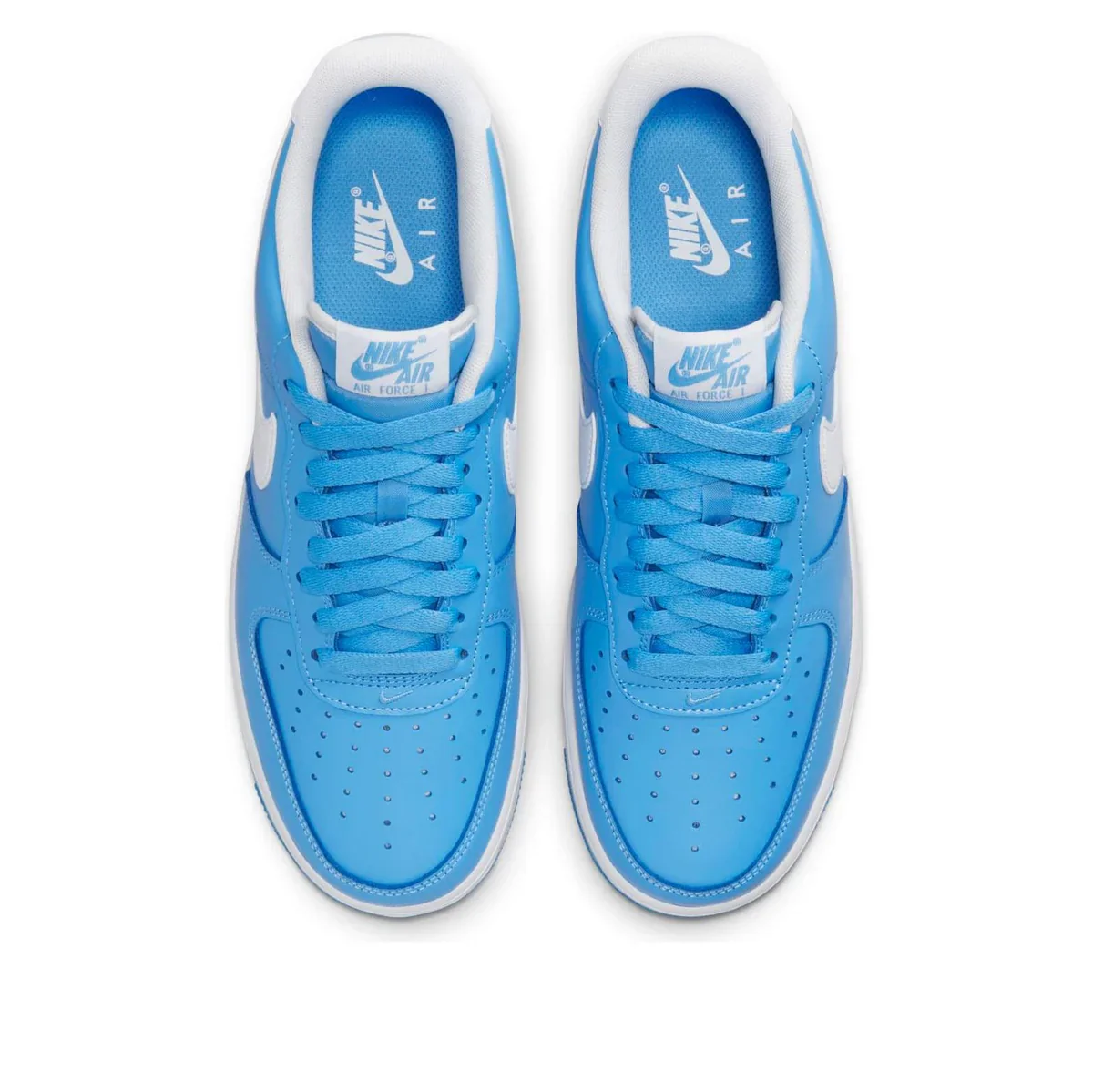 DC2911 400 Nike Air Force 1 Low '07 University Blue White - Image 4