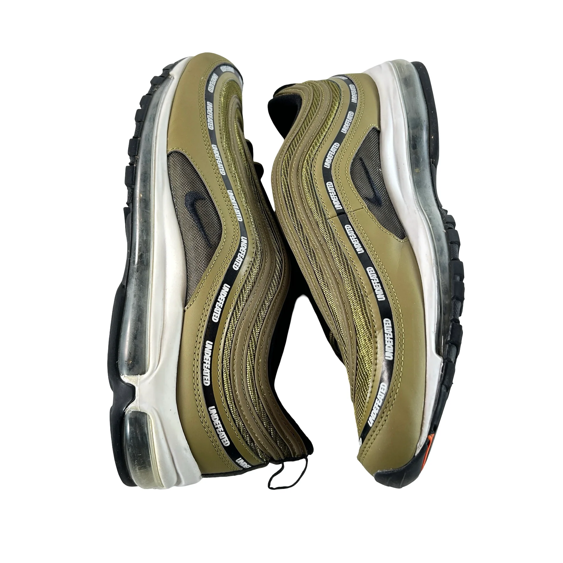 DC4830 300 Nike Air Max 97 Undefeated Black Militia Green (2020) [USED] - 13 M (Used) (No Insoles) (No Box) - Image 4