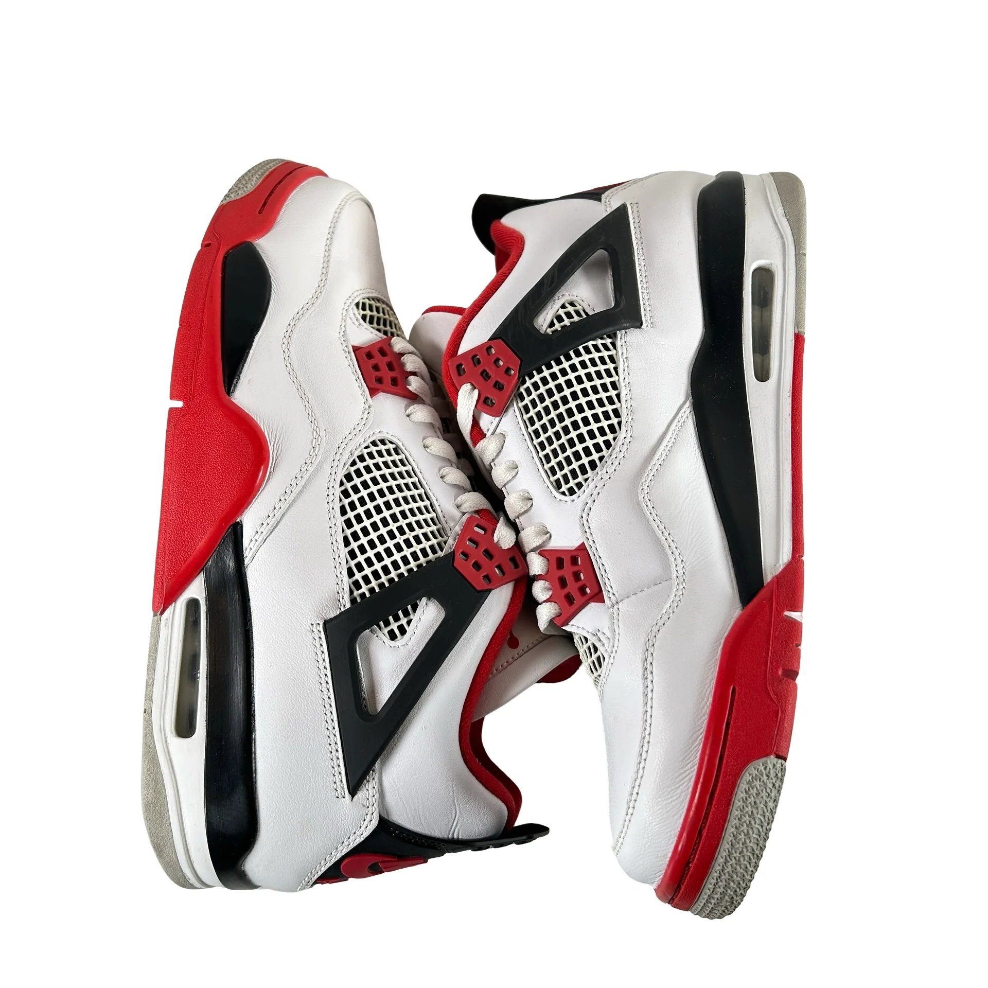 DC7770 160 Jordan 4 Retro Fire Red (2020) [USED] - 10.5 M (Used2) (Replace Box2) - Image 4