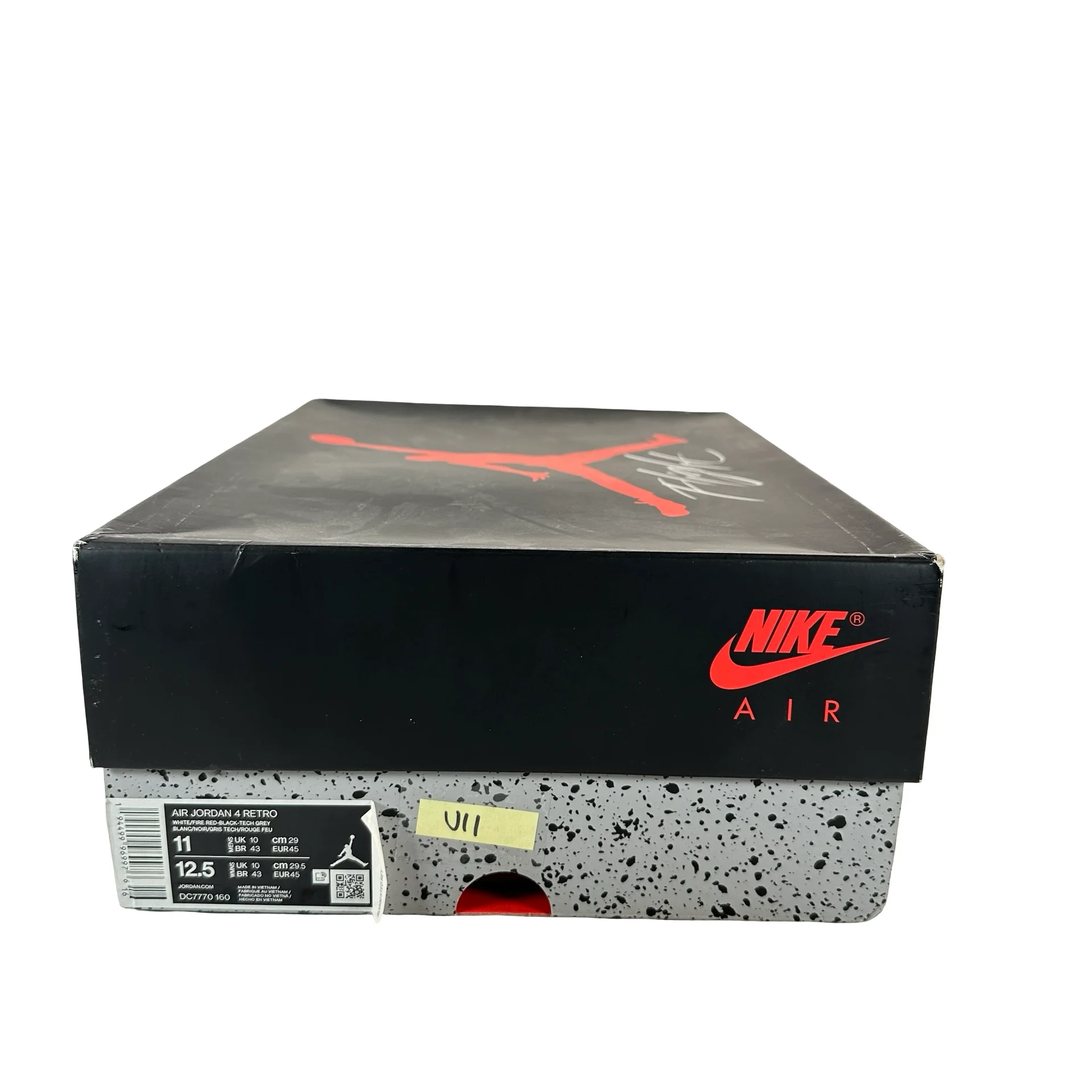 DC7770 160 Jordan 4 Retro Fire Red (2020) [USED] - 11 M (Used11) - Image 7