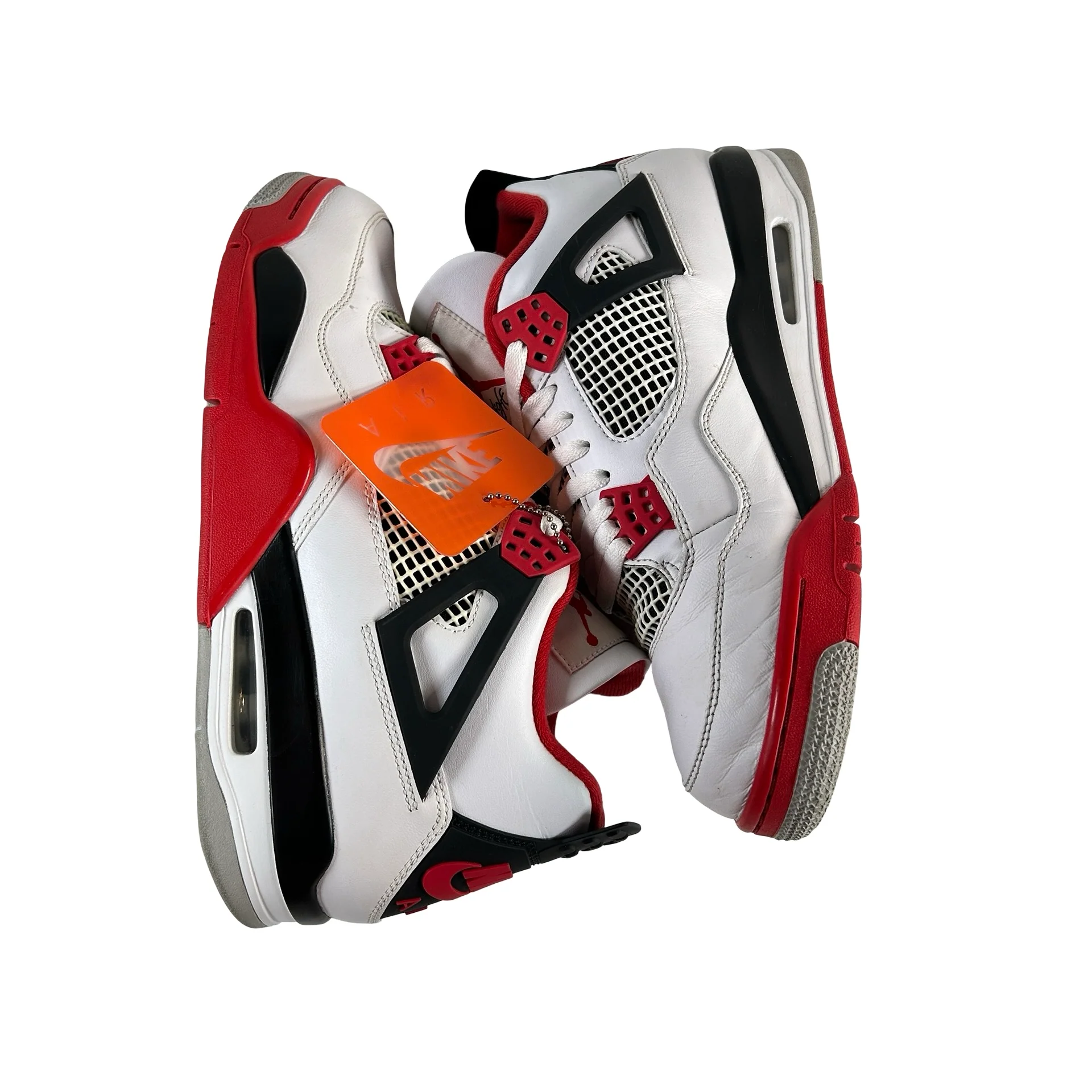 DC7770 160 Jordan 4 Retro Fire Red (2020) [USED] - 11 M (Used10) - Image 4