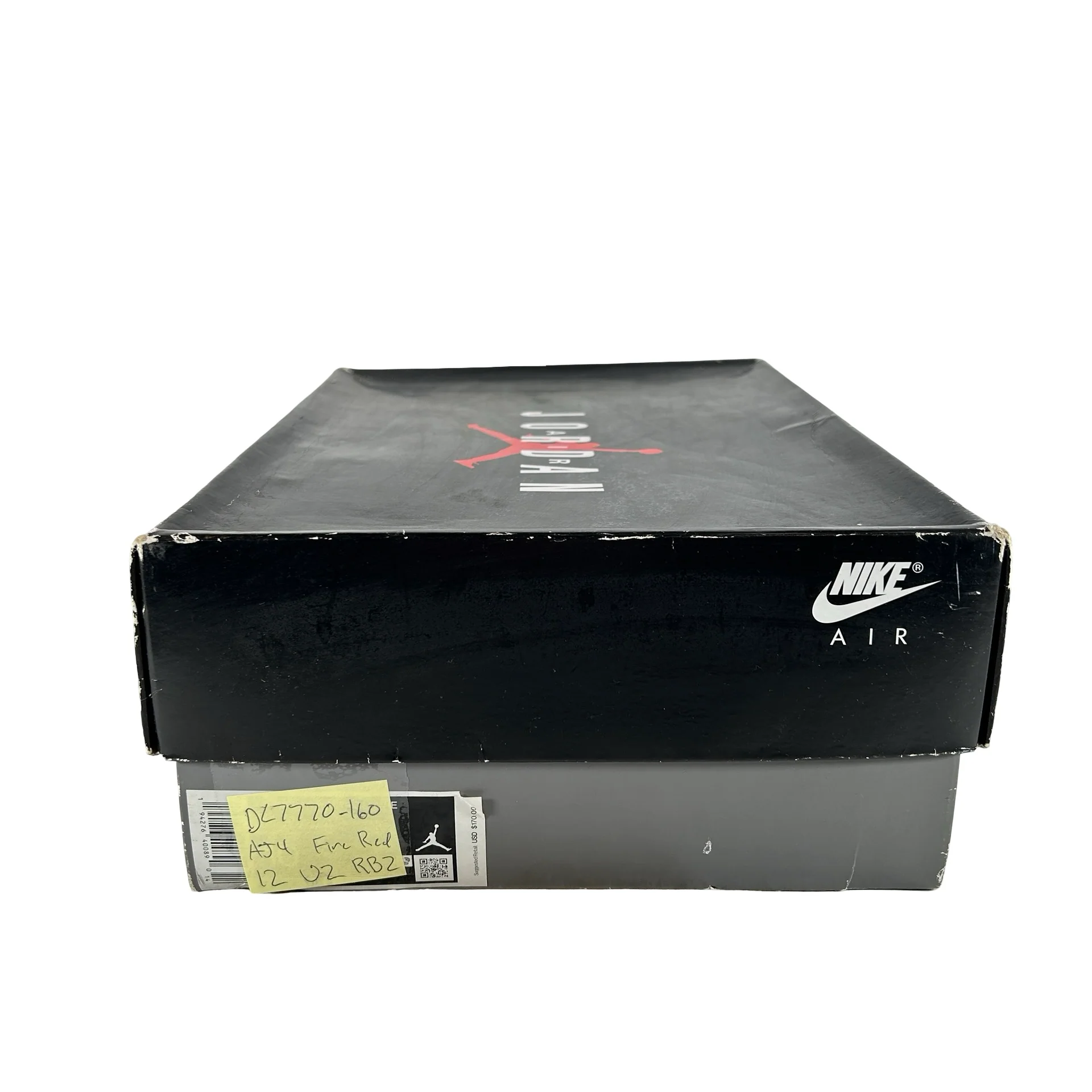 DC7770 160 Jordan 4 Retro Fire Red (2020) [USED] - 12 M (Used2) (Replace Box2) - Image 7
