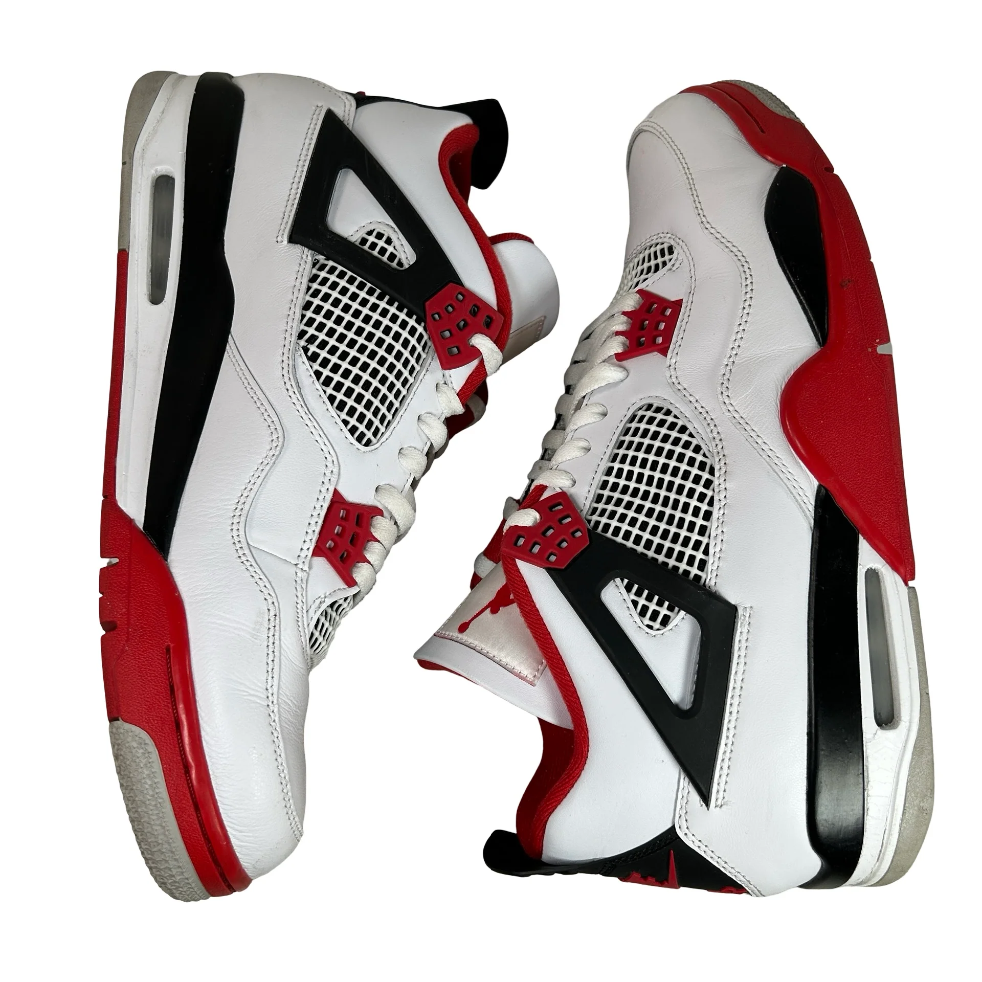 DC7770 160 Jordan 4 Retro Fire Red (2020) [USED] - 12 M (Used9) - Image 5