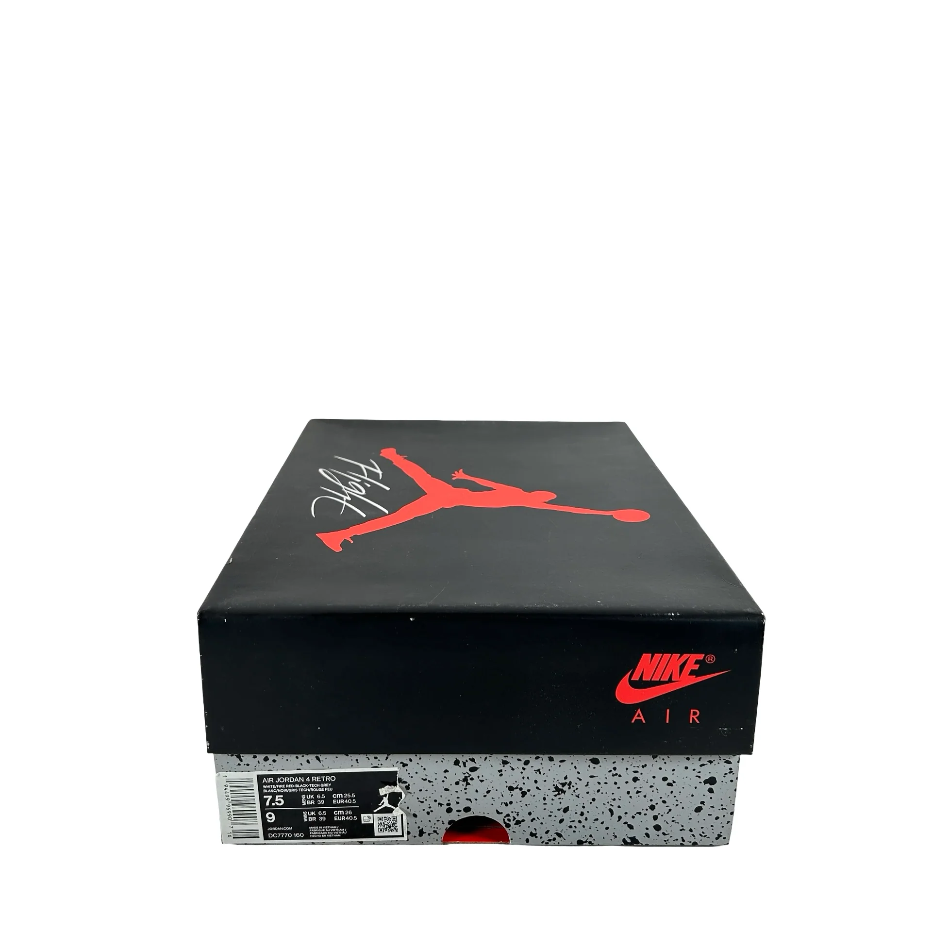DC7770 160 Jordan 4 Retro Fire Red (2020) [USED] - 7.5 M (Used) - Image 7