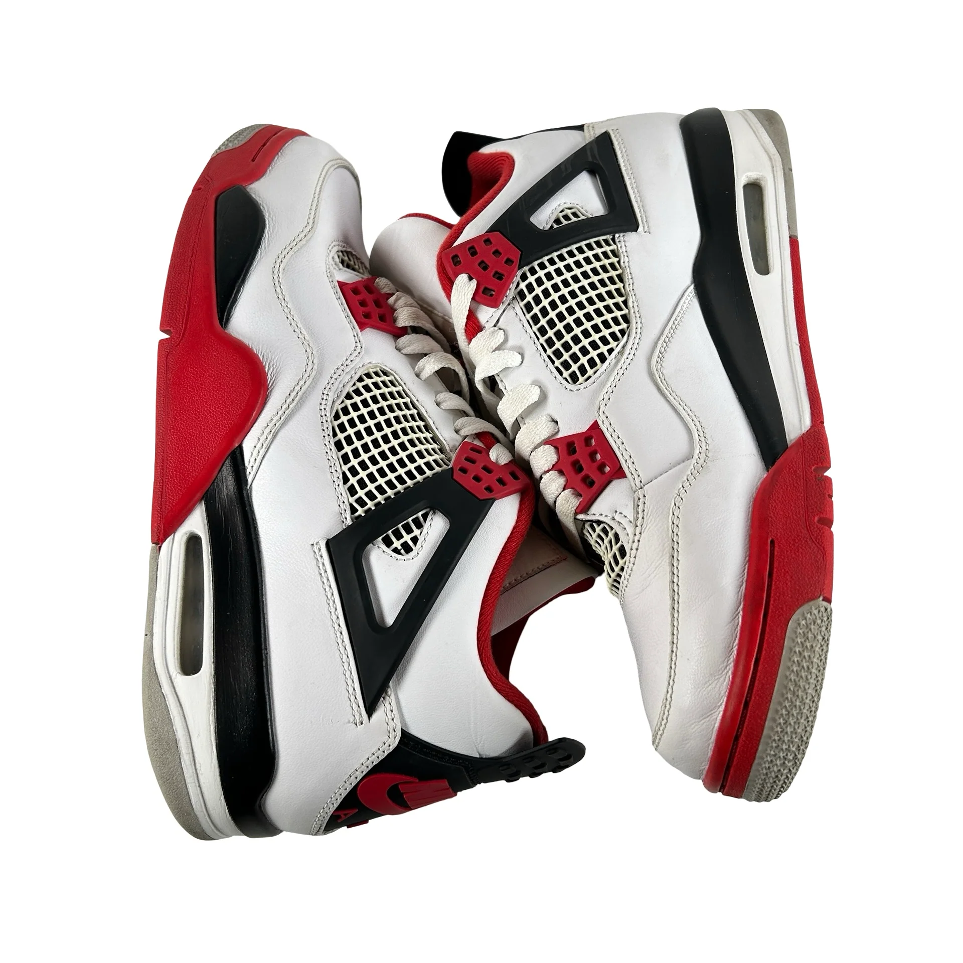 DC7770 160 Jordan 4 Retro Fire Red (2020) [USED] - 9 M (Used) (No Box) - Image 4