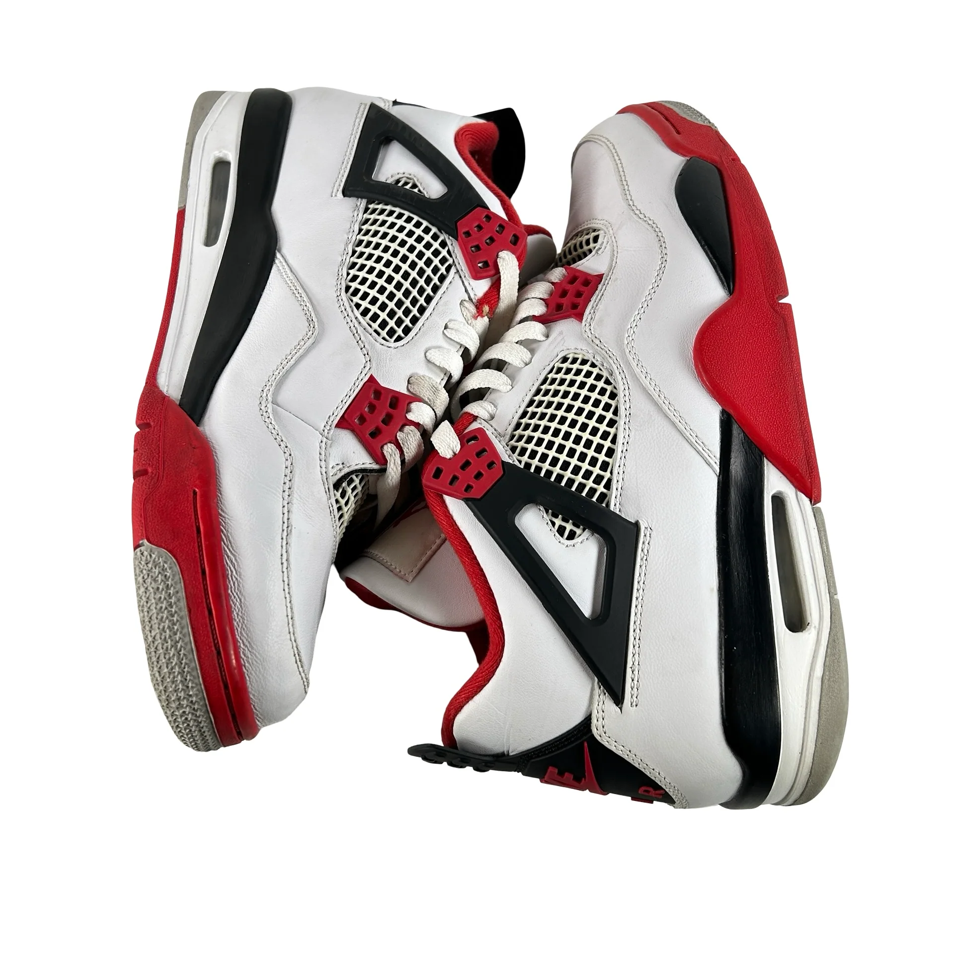 DC7770 160 Jordan 4 Retro Fire Red (2020) [USED] - 9 M (Used) (No Box) - Image 5