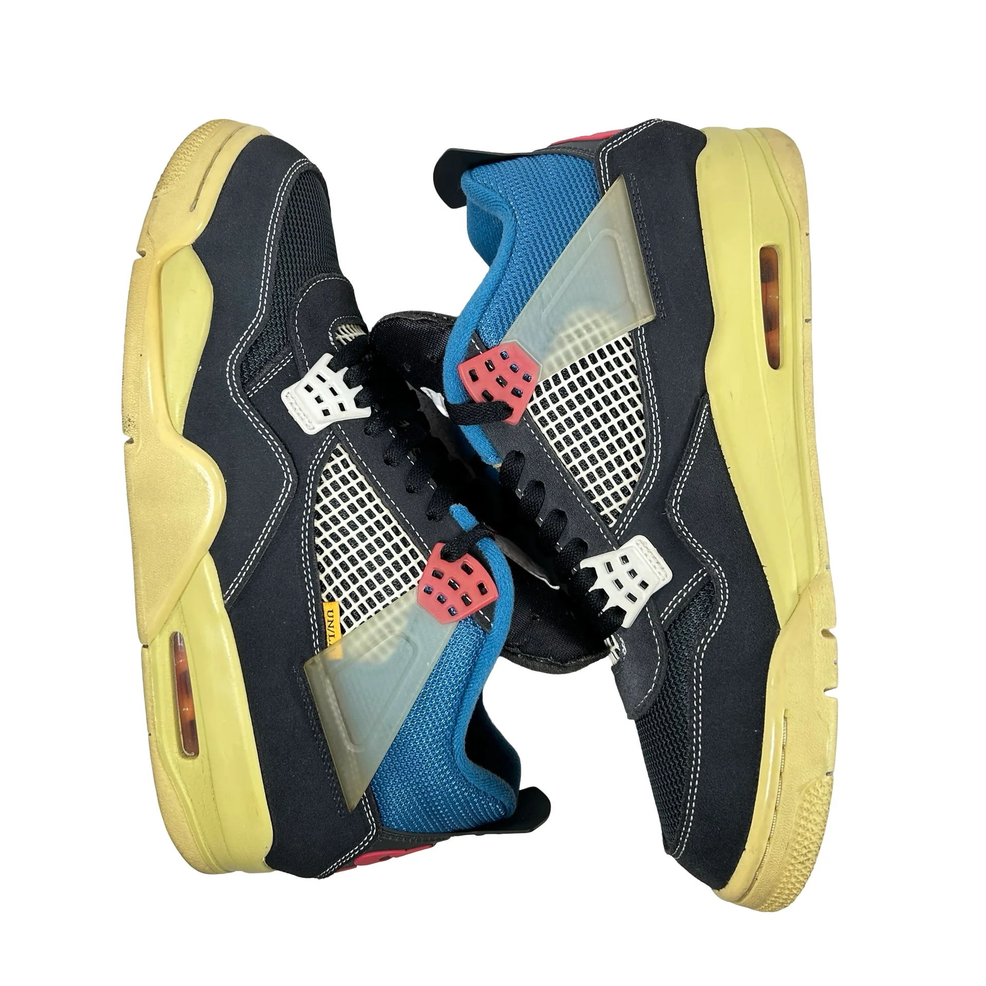 DC9533 001 Jordan 4 Retro Union Off Noir [USED] - 11.5 M (Used5) - Image 4