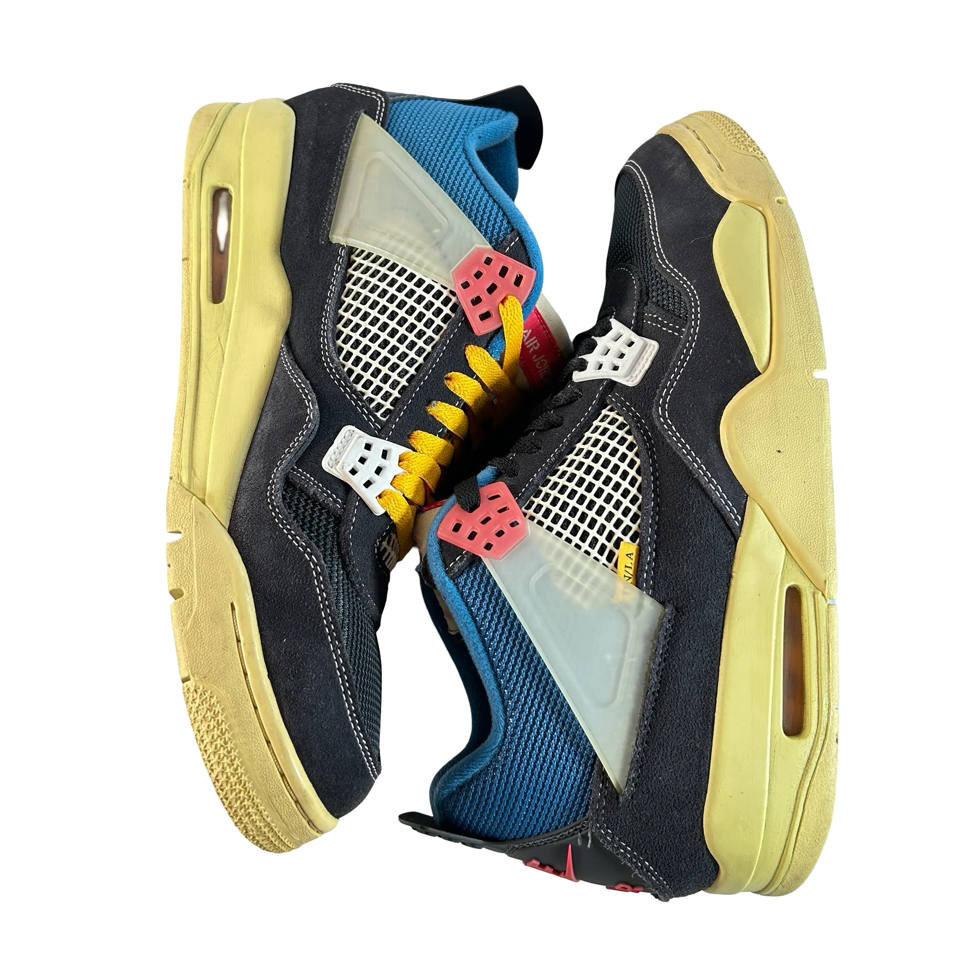 DC9533 001 Jordan 4 Retro Union Off Noir [USED] - 12 M (Used7) - Image 4