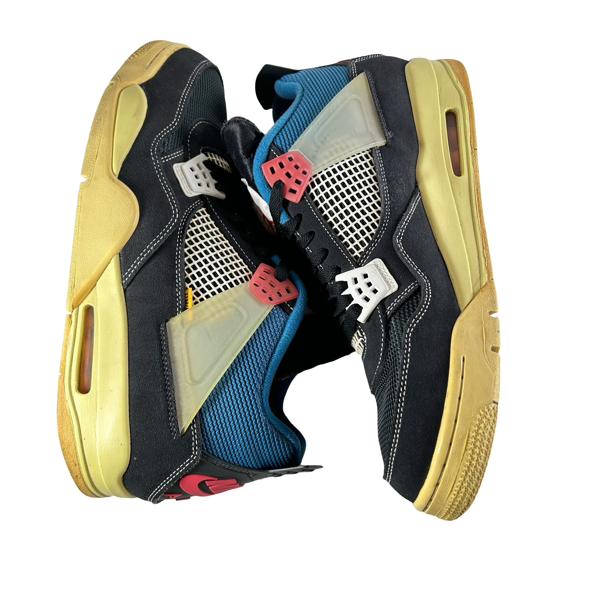 DC9533 001 Jordan 4 Retro Union Off Noir [USED] - 13 M (Used) (No Box) - Image 4