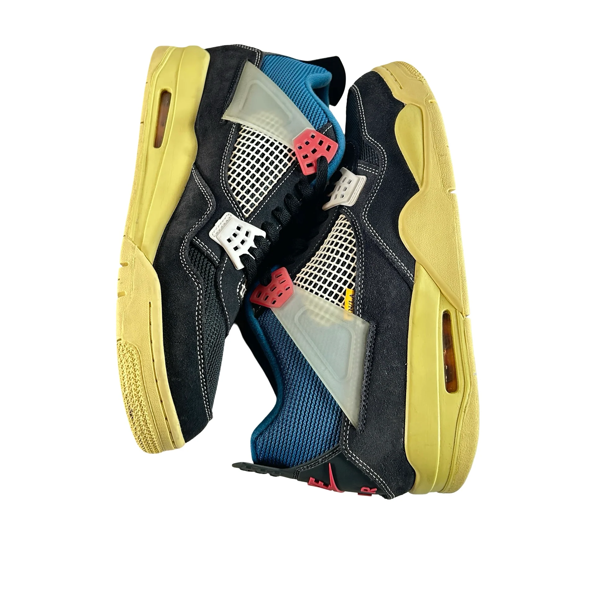 DC9533 001 Jordan 4 Retro Union Off Noir [USED] - 13 M (Used10) - Image 5