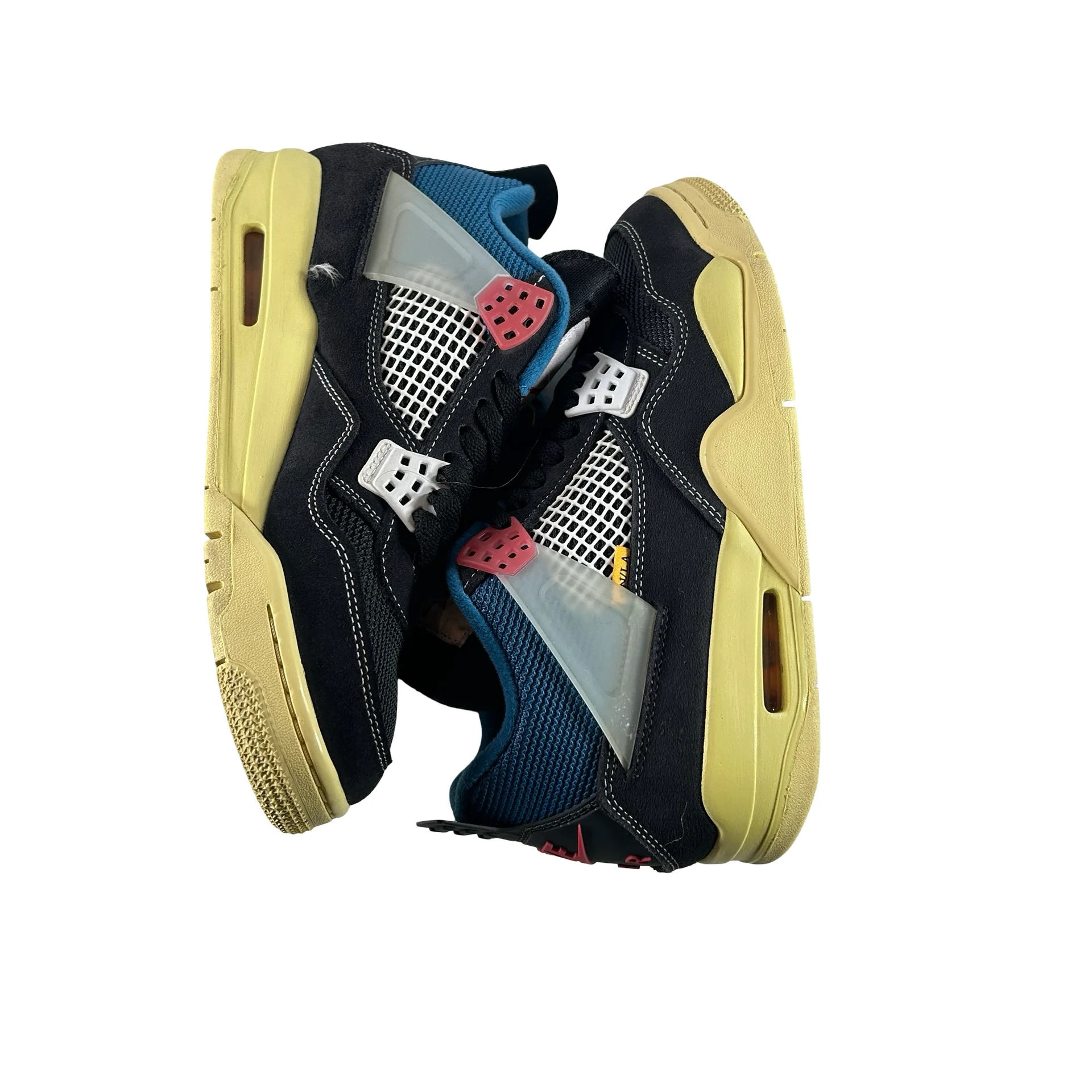 DC9533 001 Jordan 4 Retro Union Off Noir [USED] - 7.5 M (Used3) - Image 5