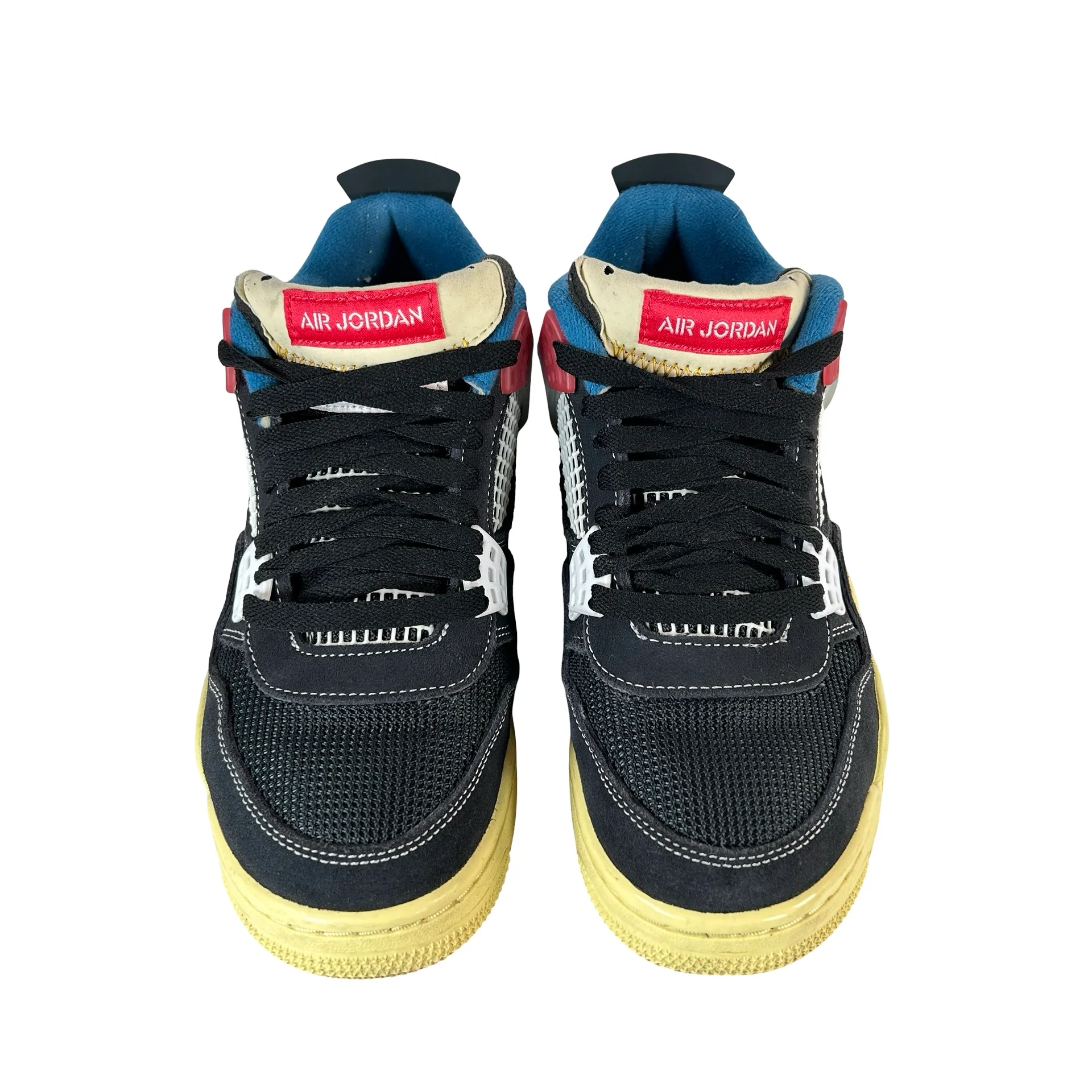 DC9533 001 Jordan 4 Retro Union Off Noir [USED] - 7.5 M (Used5) - Image 2