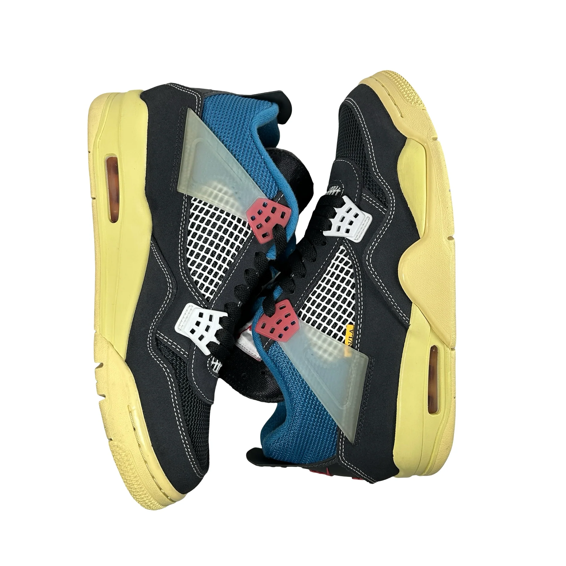 DC9533 001 Jordan 4 Retro Union Off Noir [USED] - 8.5 M (Used2) - Image 5