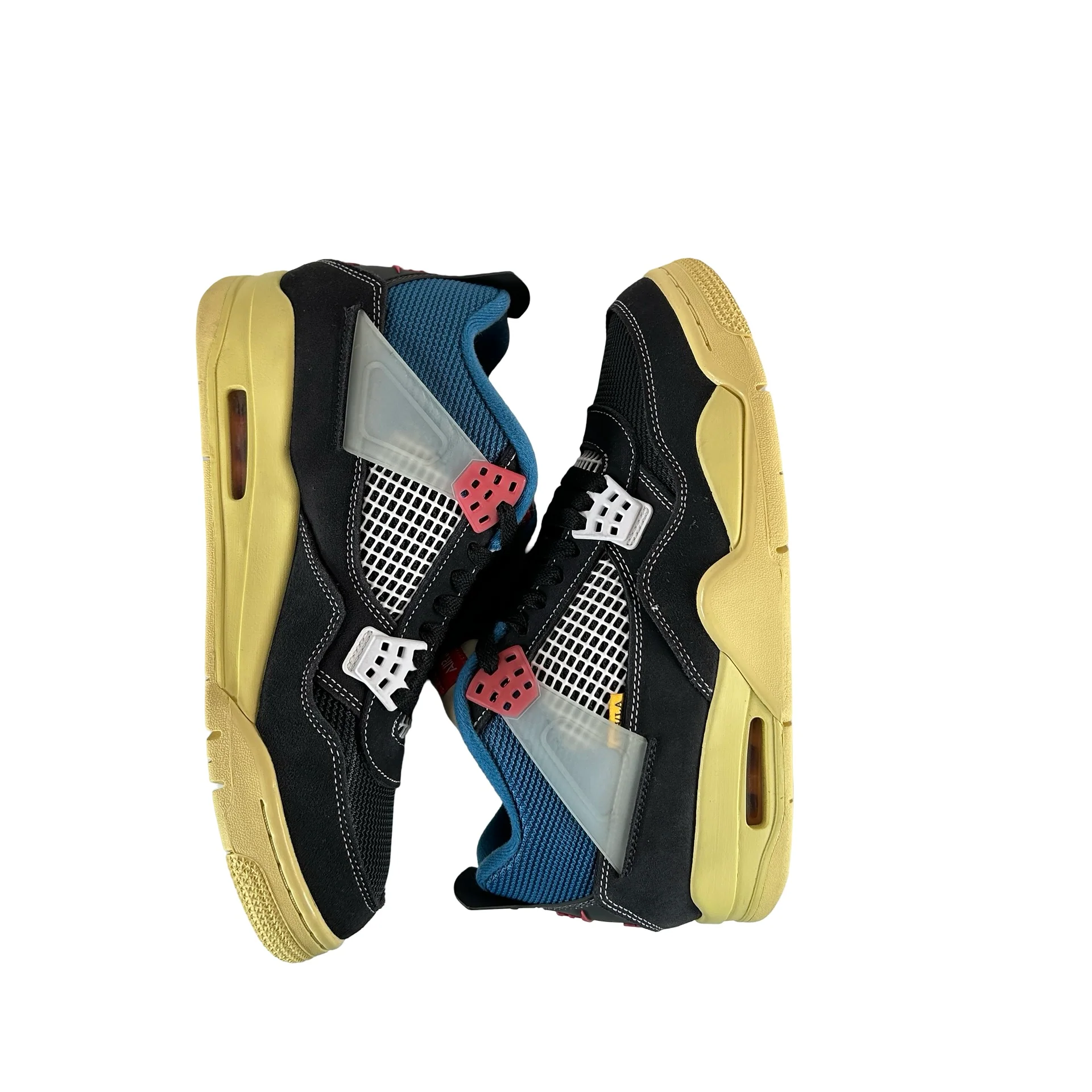 DC9533 001 Jordan 4 Retro Union Off Noir [USED] - 8.5 M (Used3) - Image 5
