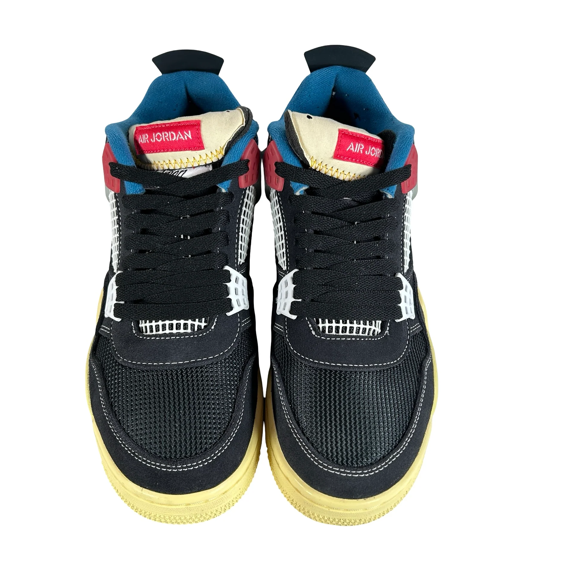 DC9533 001 Jordan 4 Retro Union Off Noir [USED] - 9.5 M (VNDS) - Image 2