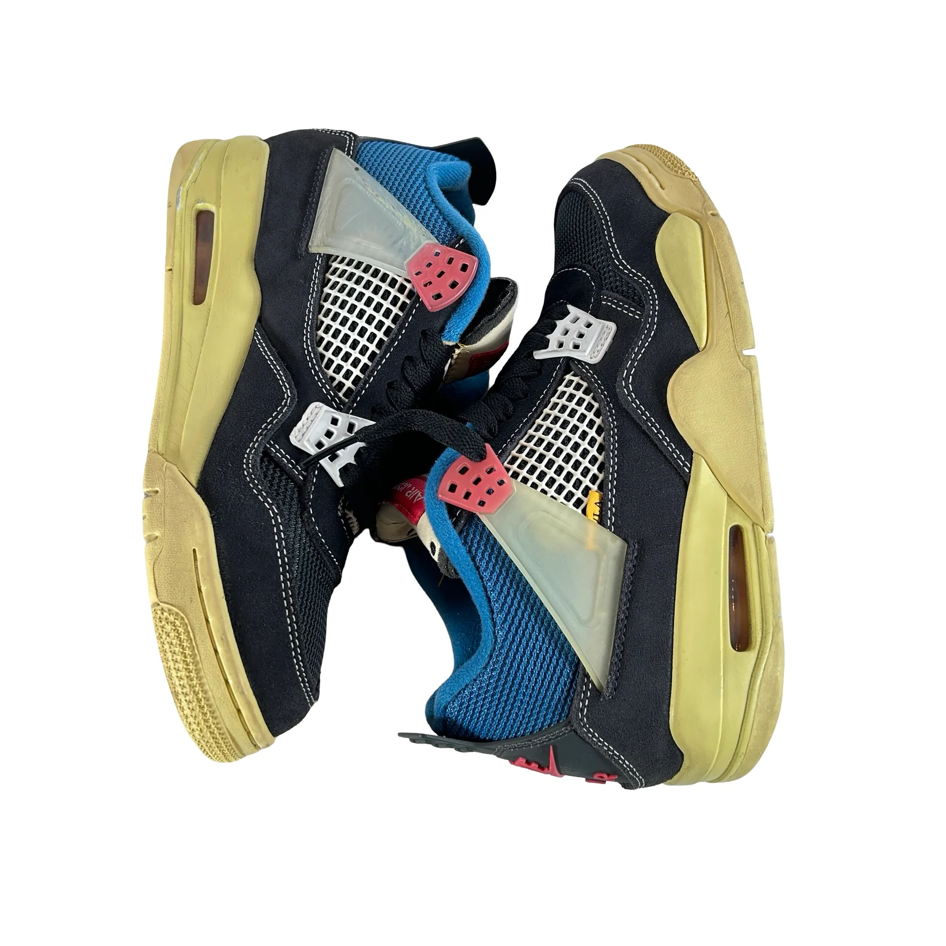 DC9533 001 Jordan 4 Union Off Noir [USED] - 5.5 M (Used) (No Box) - Image 4