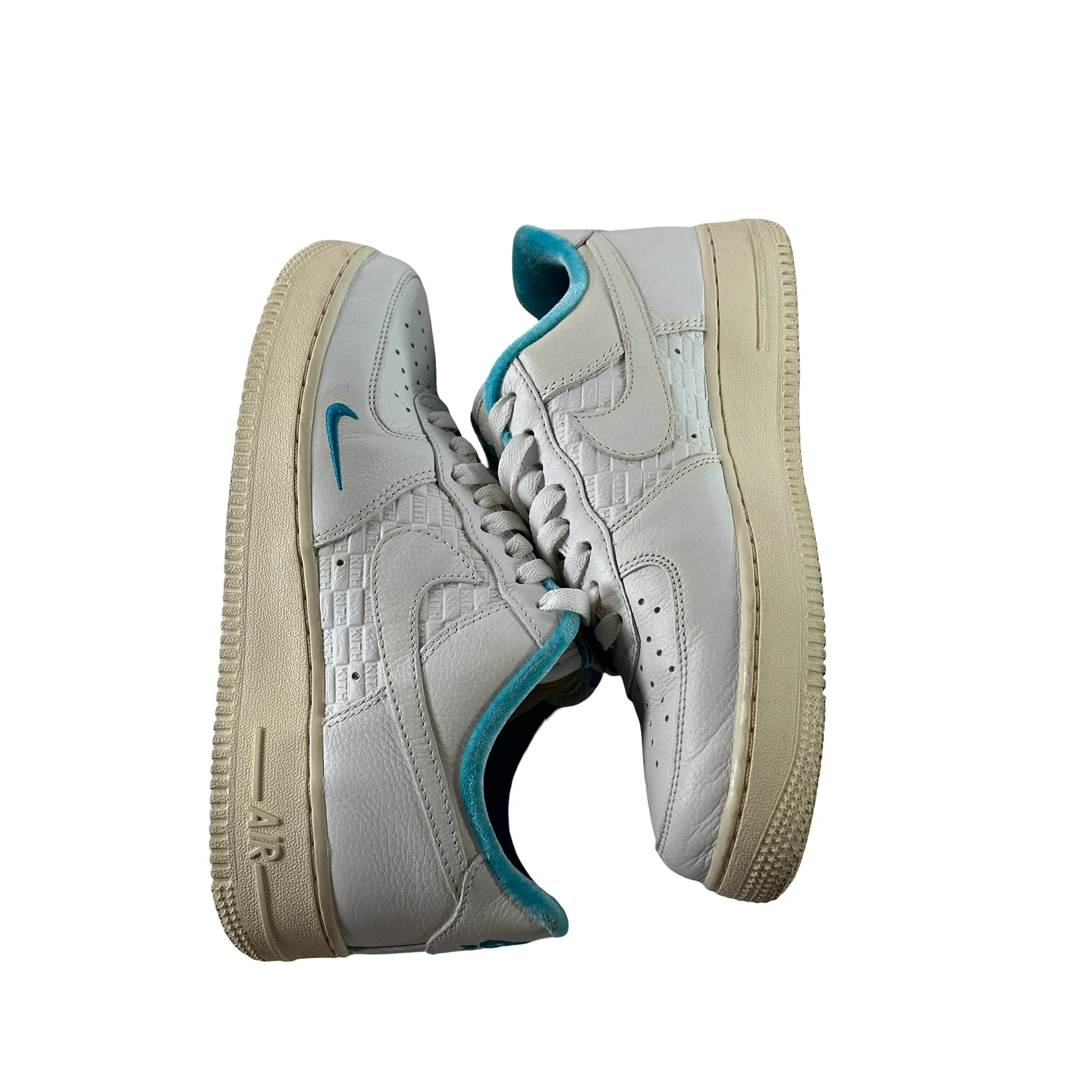 DC9555 100 Nike Air Force 1 Low Kith Hawaii [USED] - 8 M (Used) (No Box) - Image 5