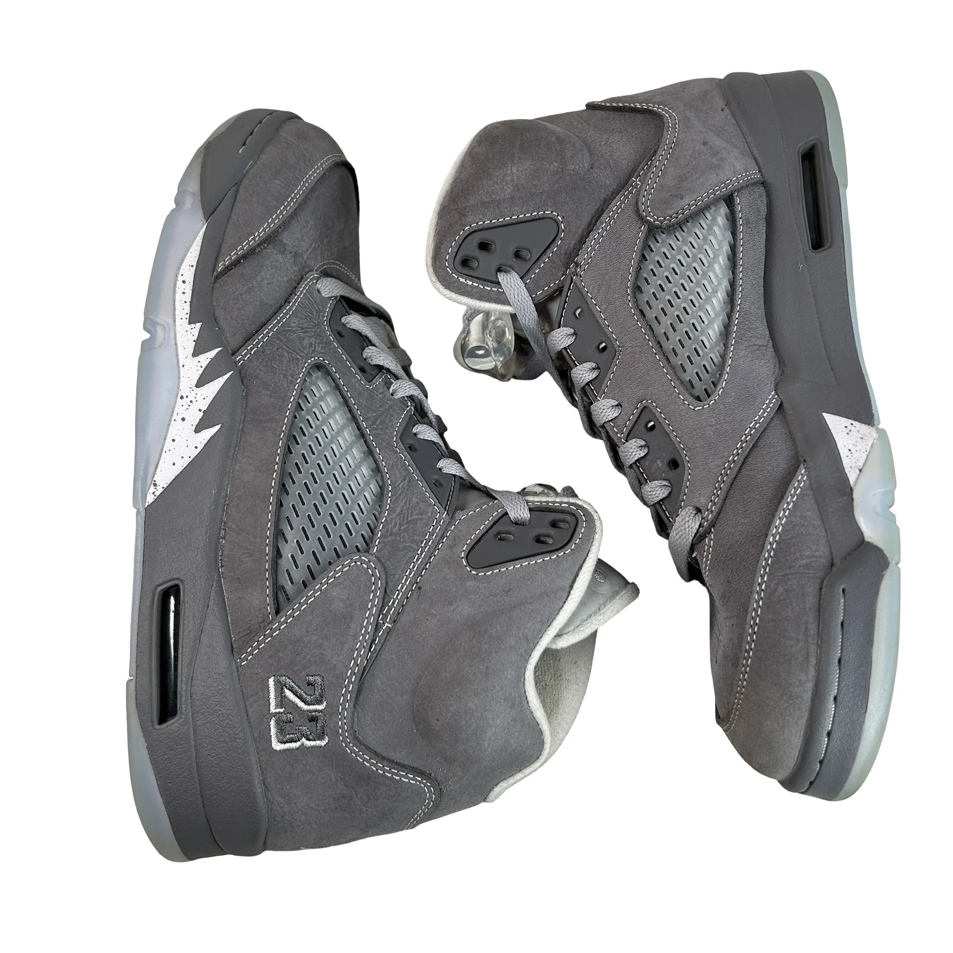DD0587 002 Jordan 5 Retro Wolf Grey (2026) [USED] - 10 M (Used4) - Image 4