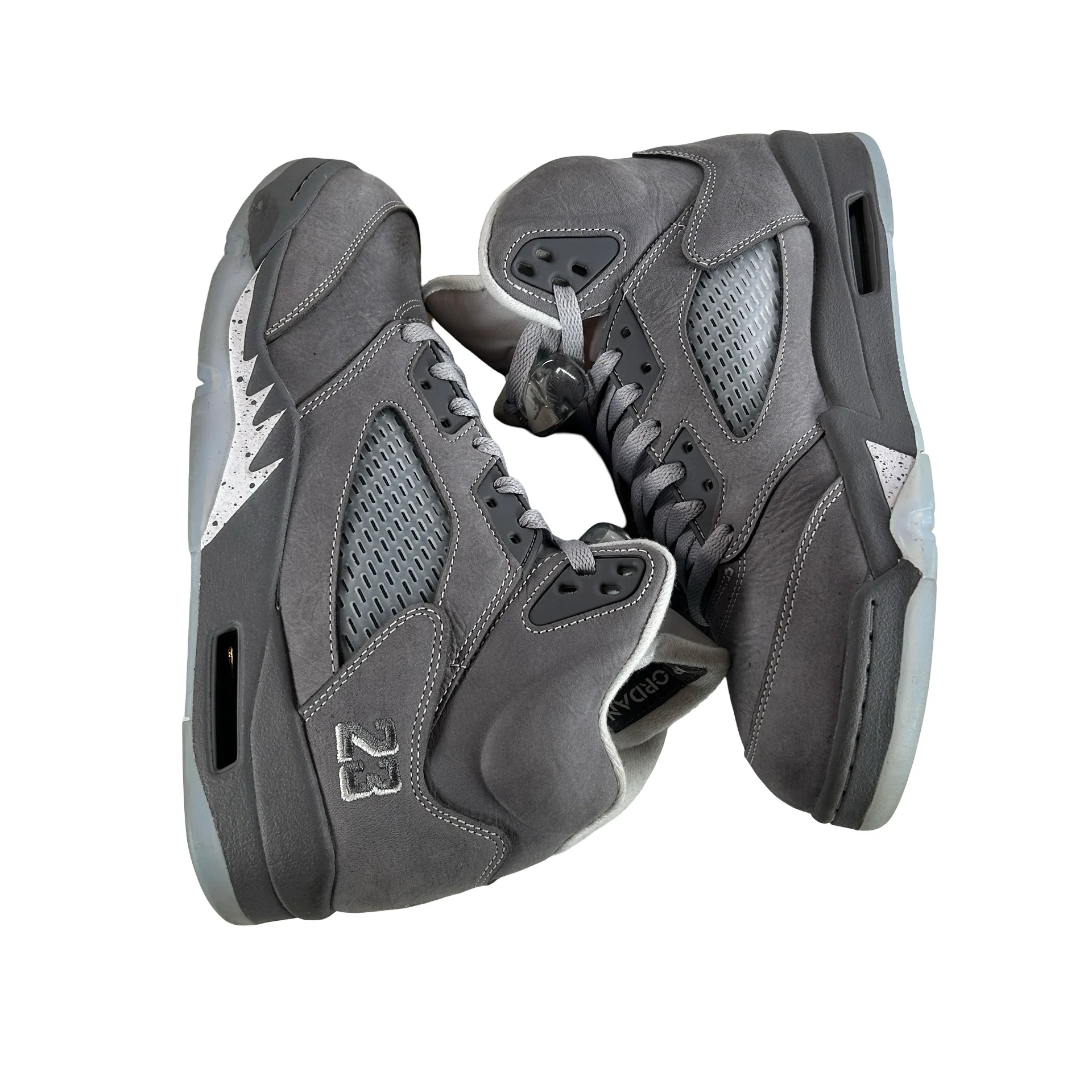 DD0587 002 Jordan 5 Retro Wolf Grey (2026) [USED] - 9.5 M (Used) - Image 4