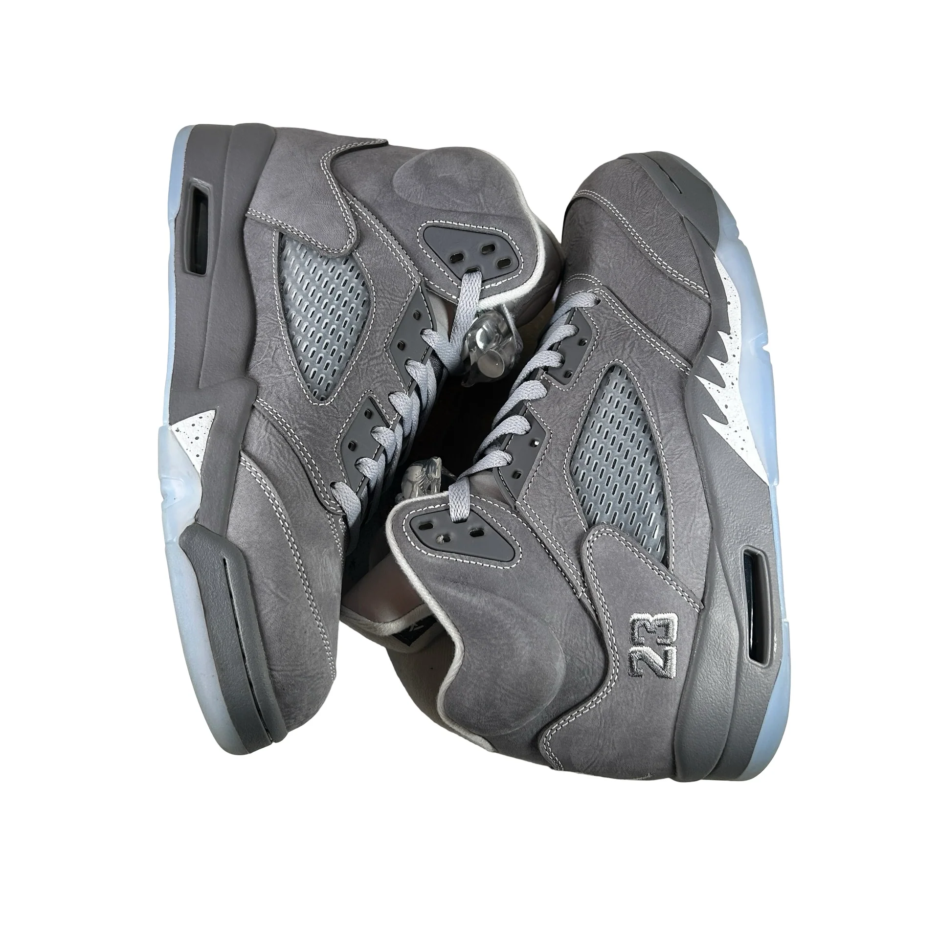 DD0587 002 Jordan 5 Retro Wolf Grey (2026) [USED] - 9 M (Used) - Image 5